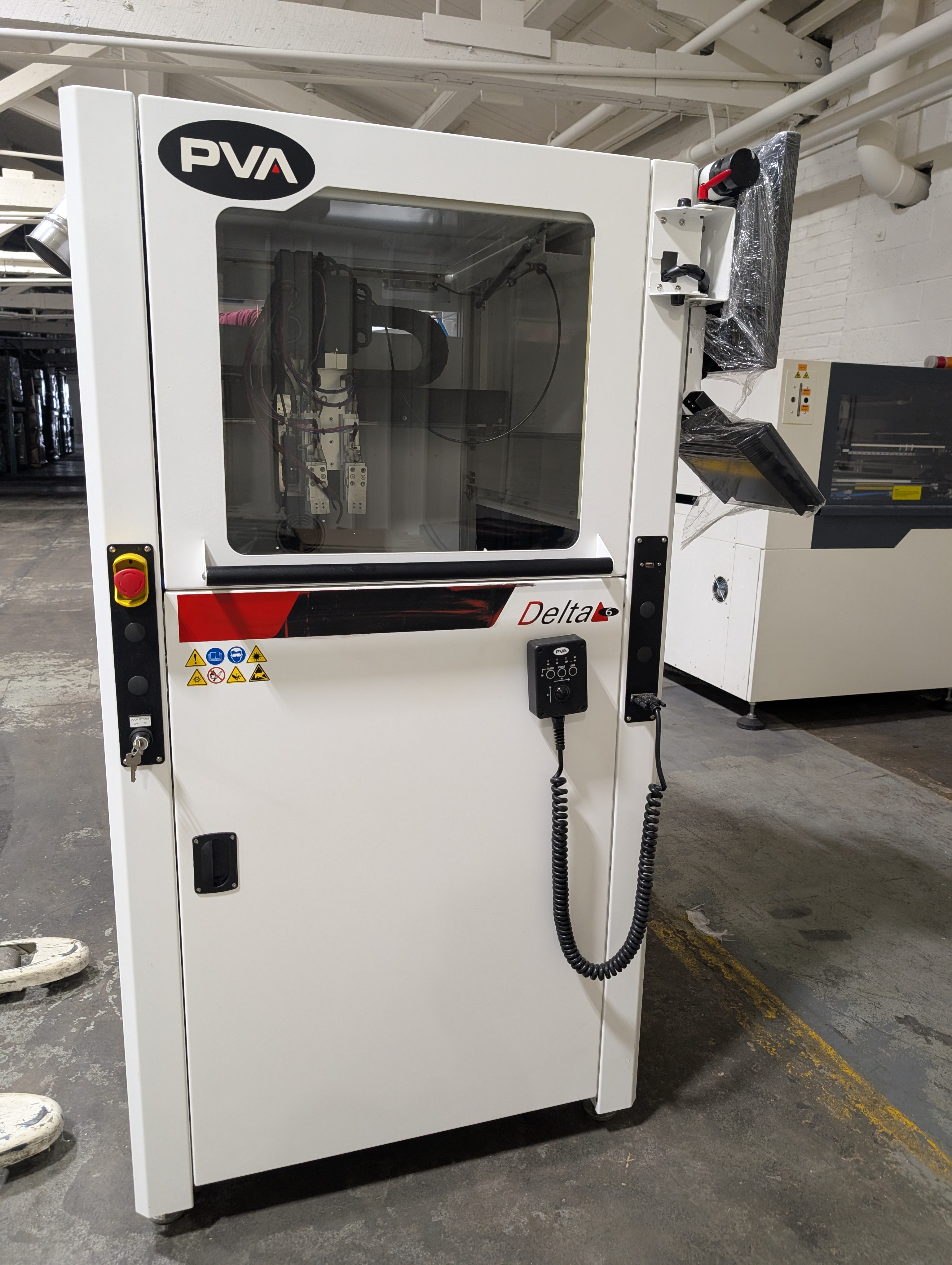 Used PVA Delta 6 Conformal Coating & Dispensing System