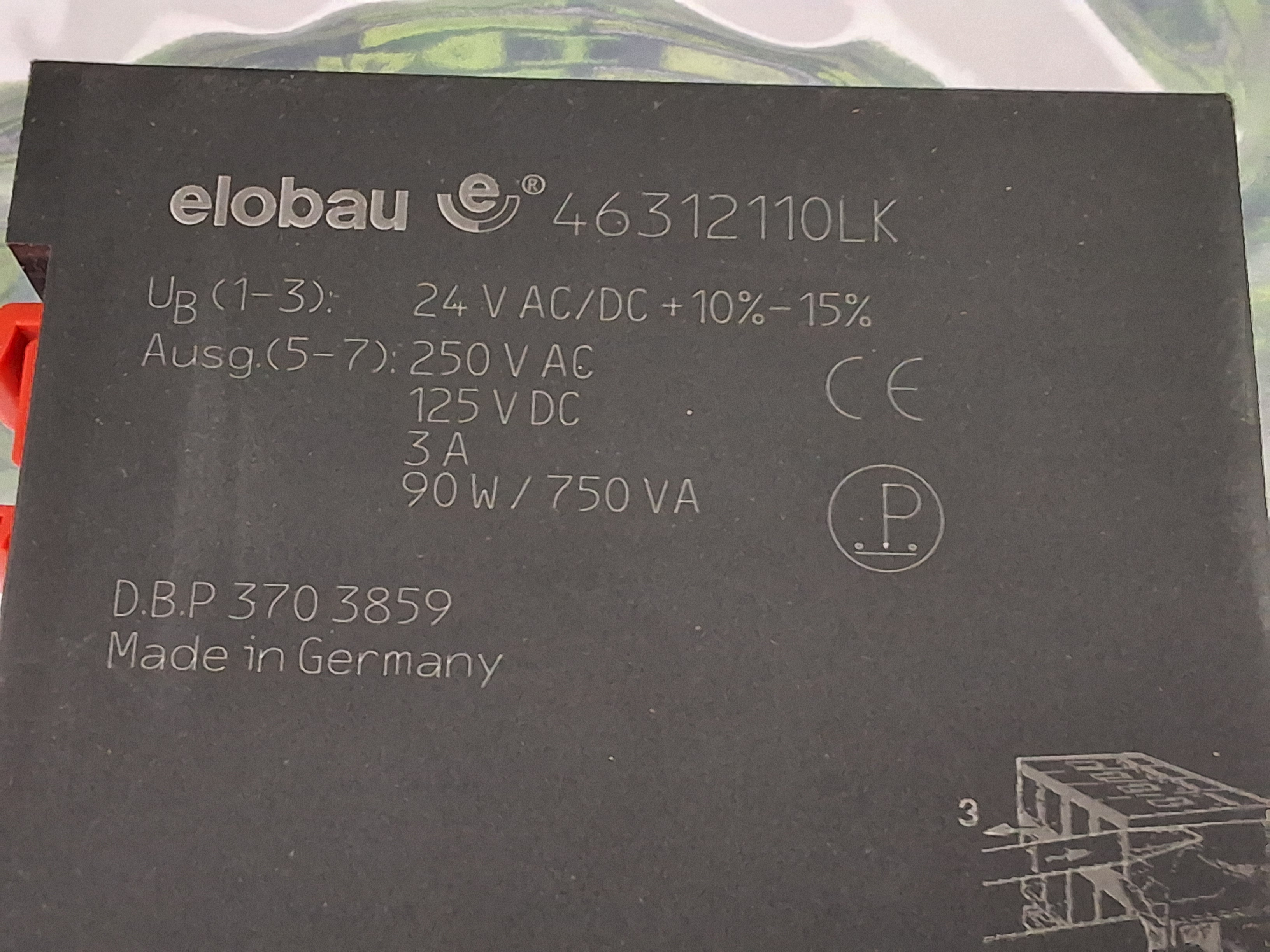 ELOBAU 46312110LK SAFETY CONTROL UNIT AND CENTRAL CONTROLLER 43478403 - BRAND NEW