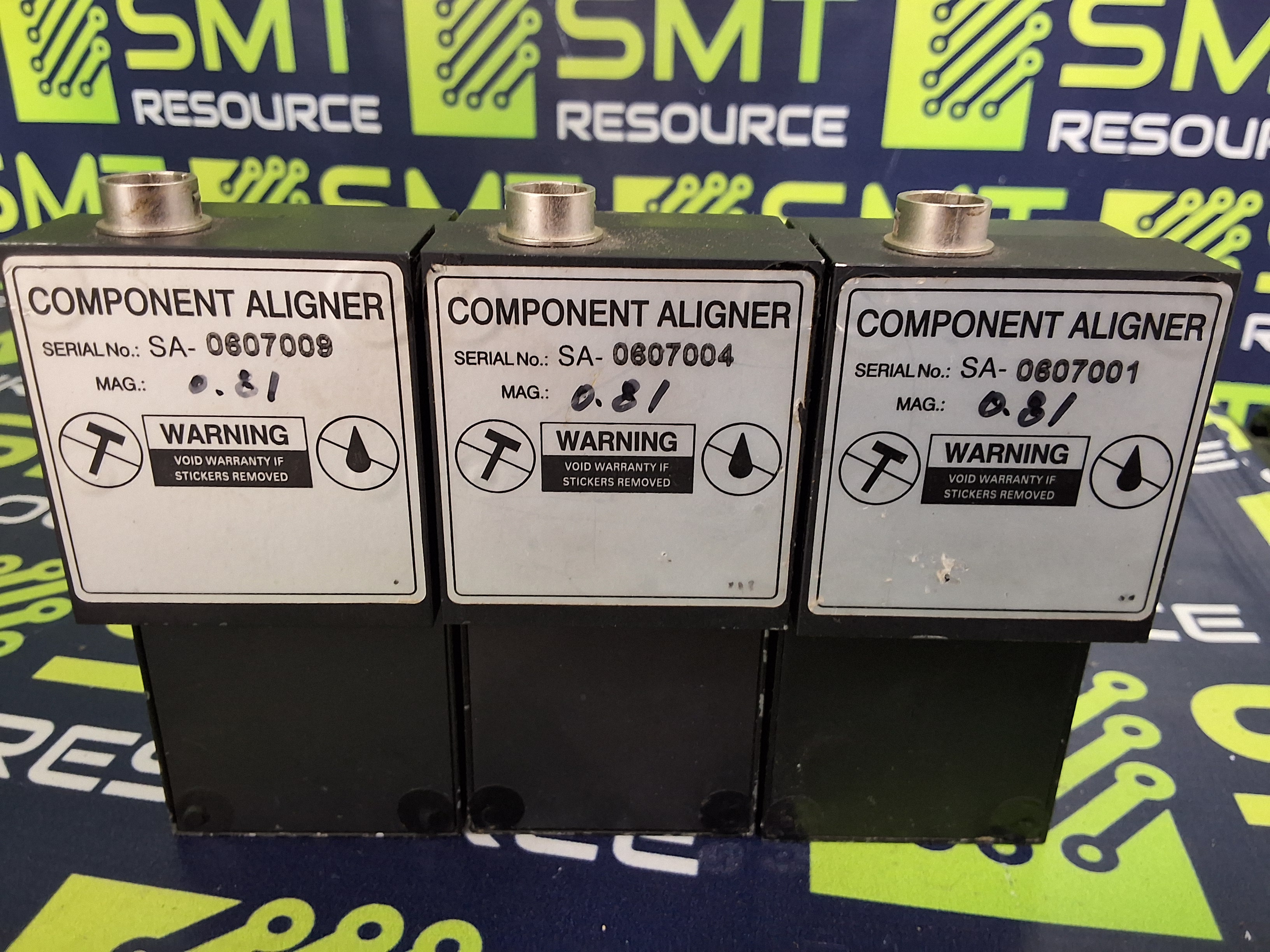 Used SAMSUNG CP40CV COMPONENT ALIGNER J9059008A 