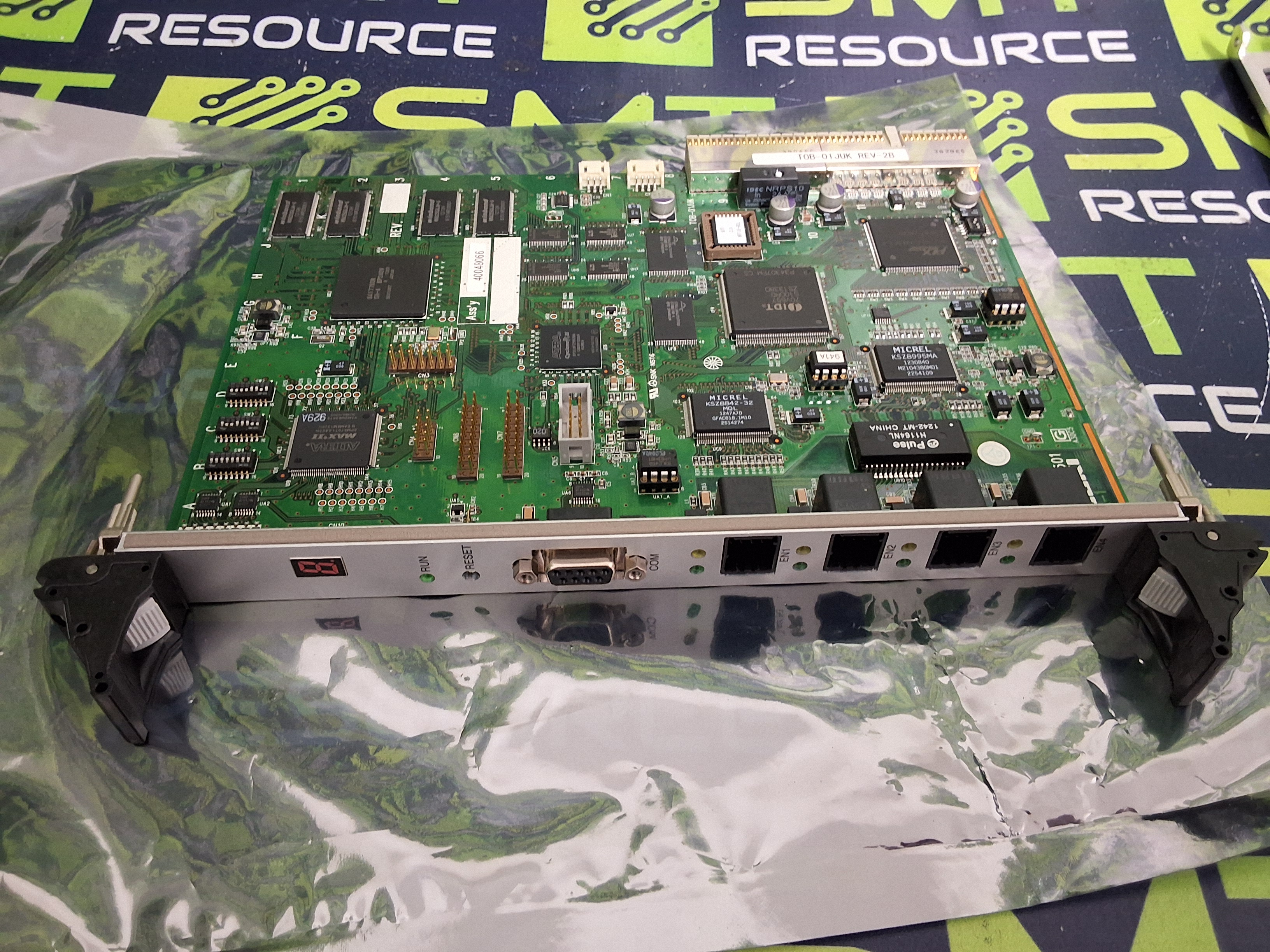 Used JUKI 40047501 CompactPCI COMMUNICATION CARD ASS'Y 40048066