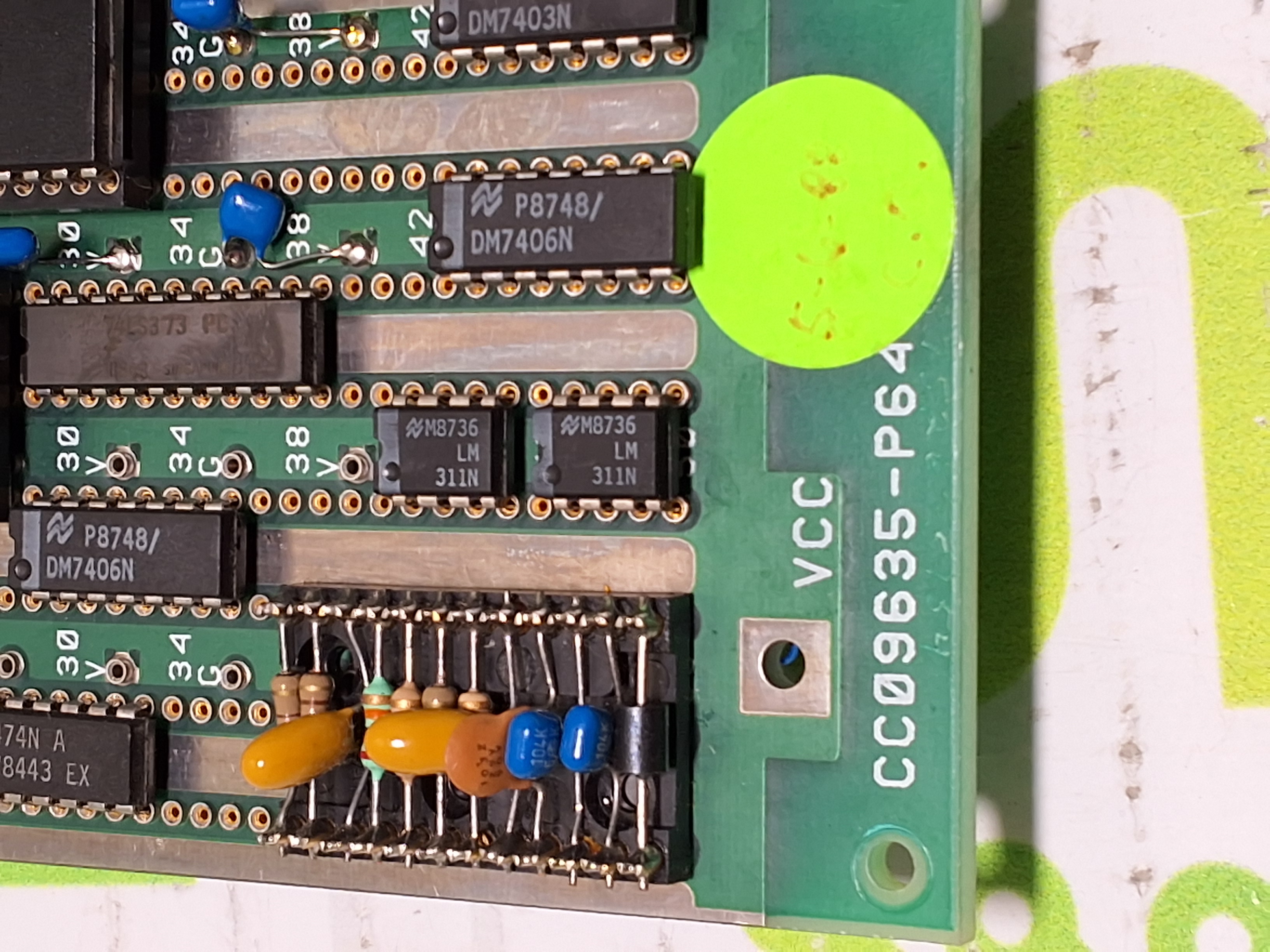 Used CC09635-P64 CONTROL CIRCUIT BOARD CC09683-A3T-1HB