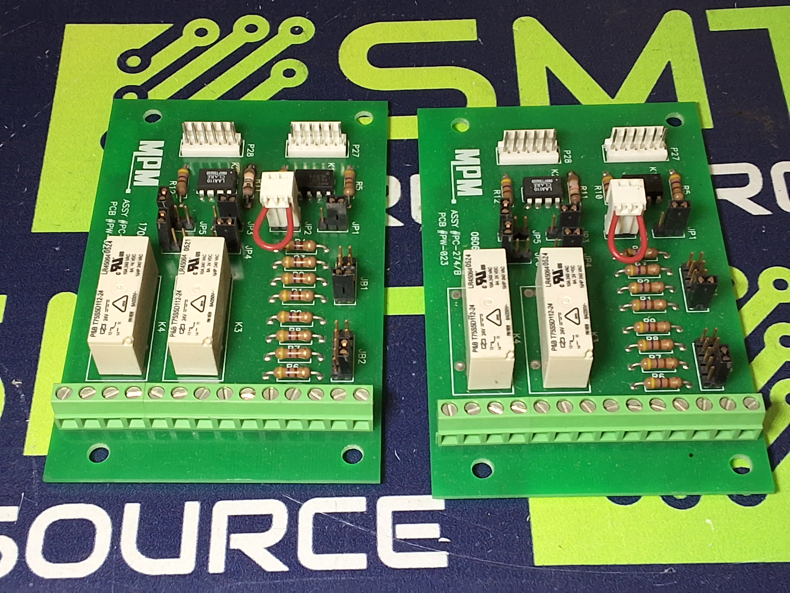 Used MPM PC-274 SPEEDLINE I/O CIRCUIT BOARD