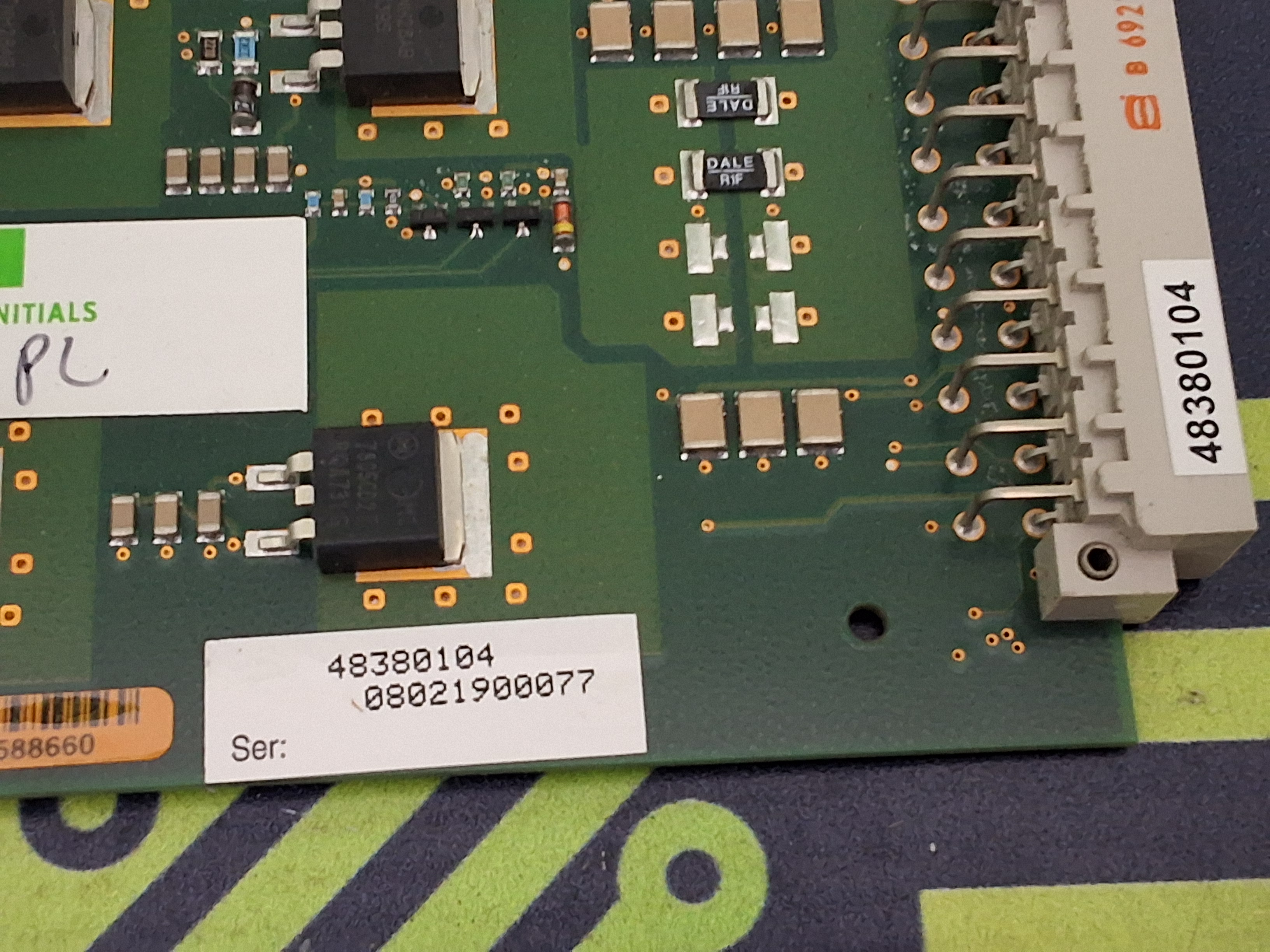 Used PARKER 1464.017.05 / 48380104 CIRCUIT BOARD REV. B