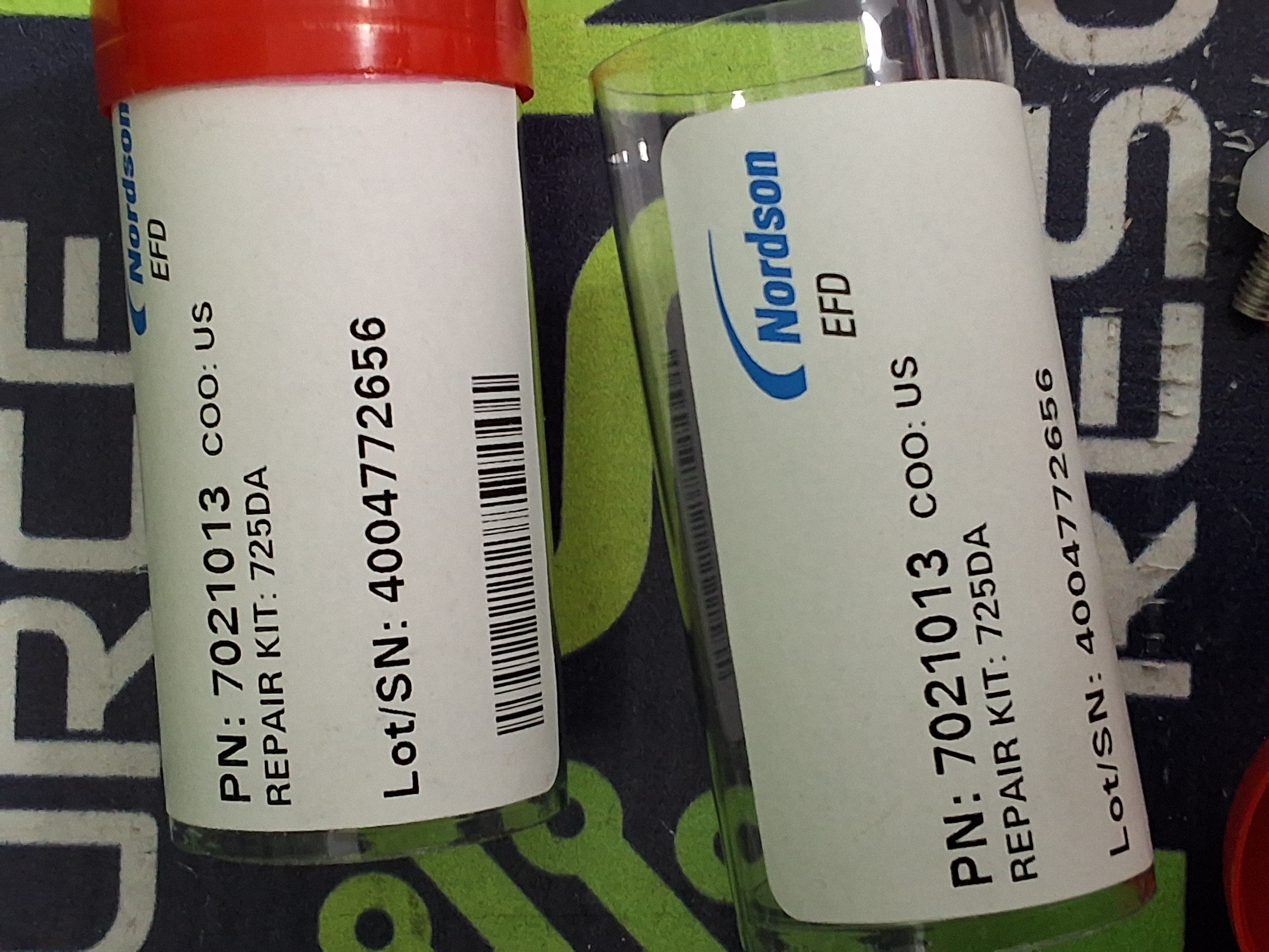 Used NORDSON EFD 7021013 REPAIR KIT 725DA - BRAND NEW