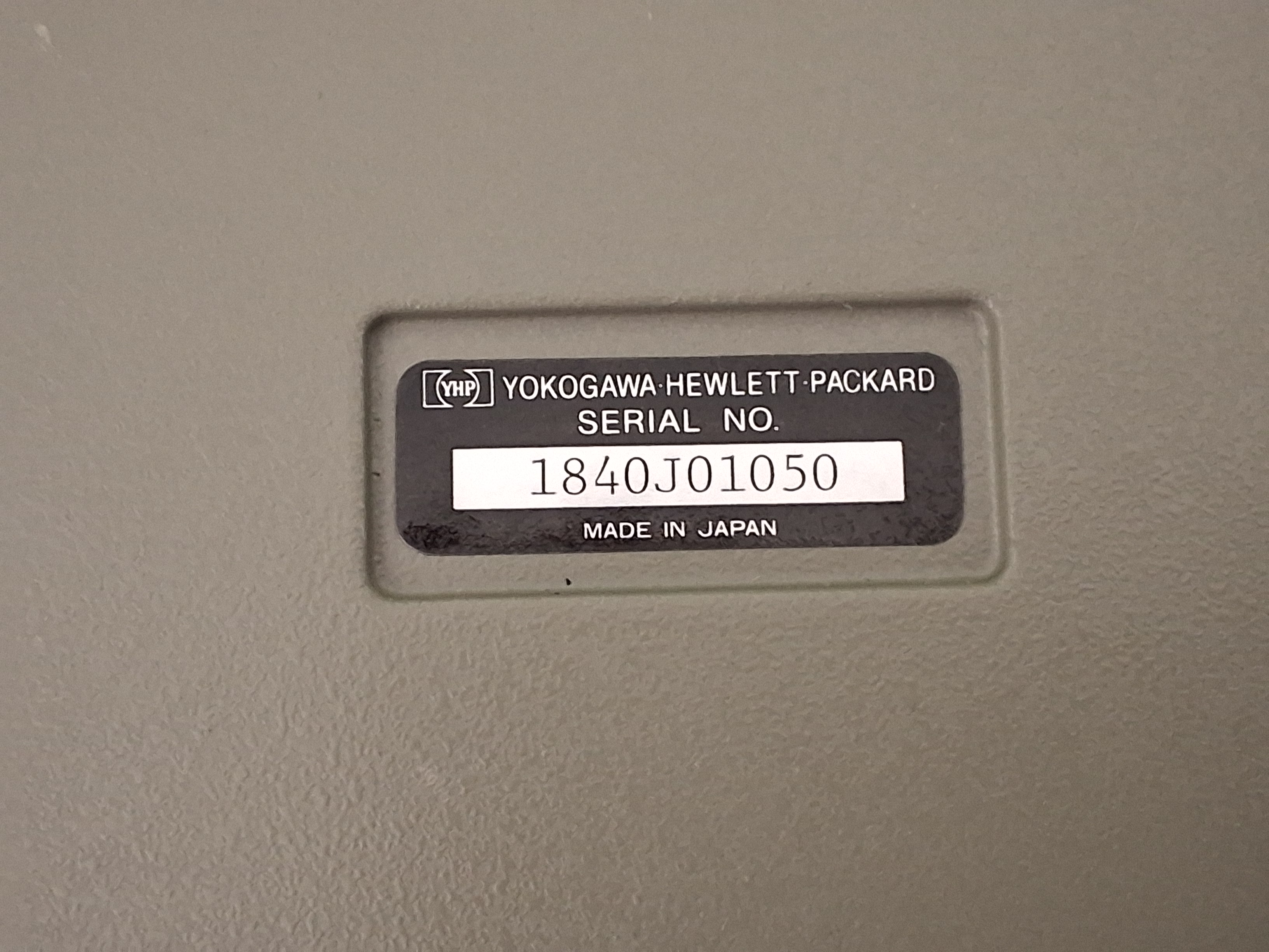 Used HP HEWLETT PACKARD 16381A STANDARD AIR CAPACITOR 1pF ±0.1% 700V