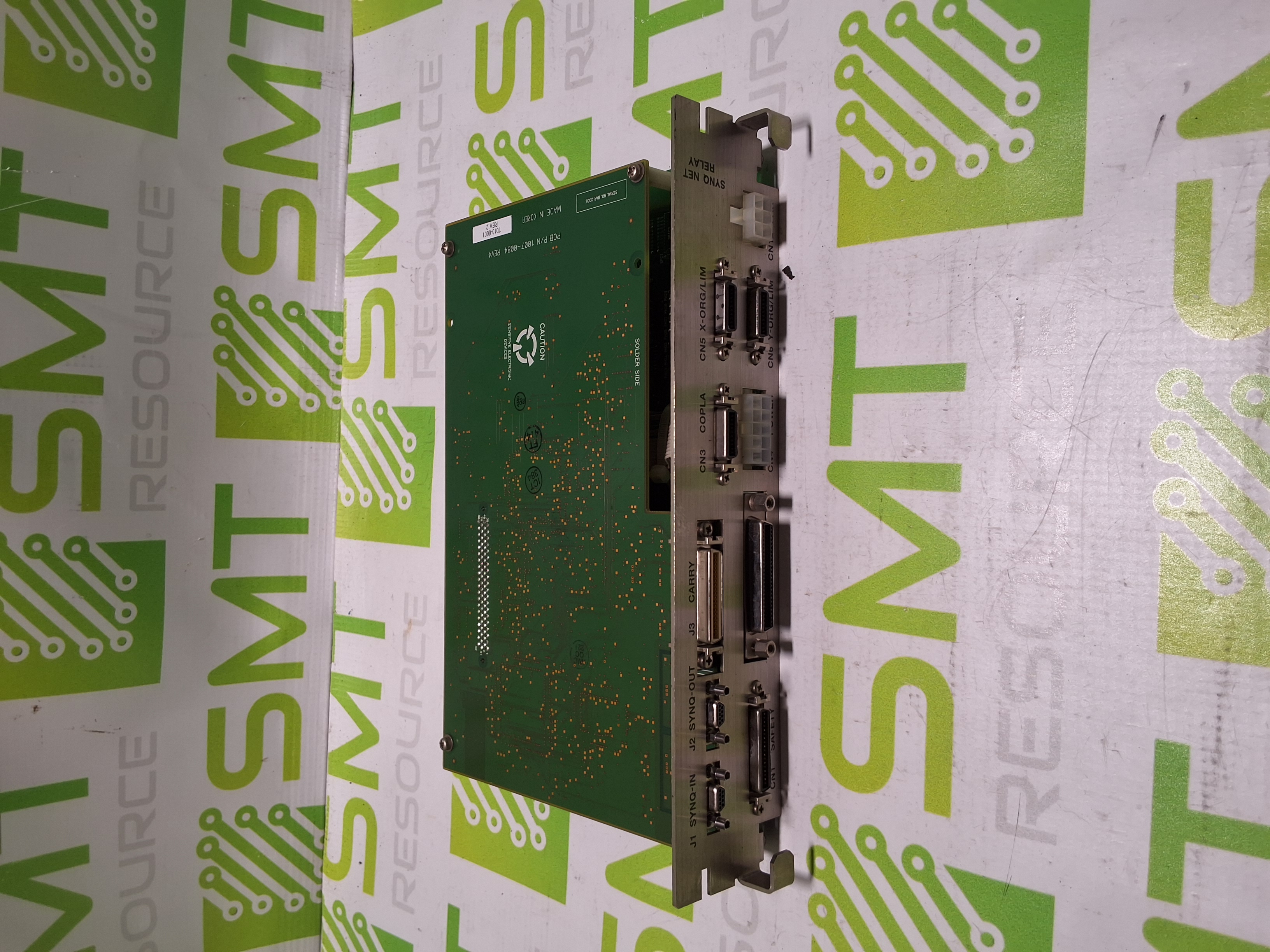 Used JUKI 40001931 SYNQNET-RELAY CIRCUIT BOARD
