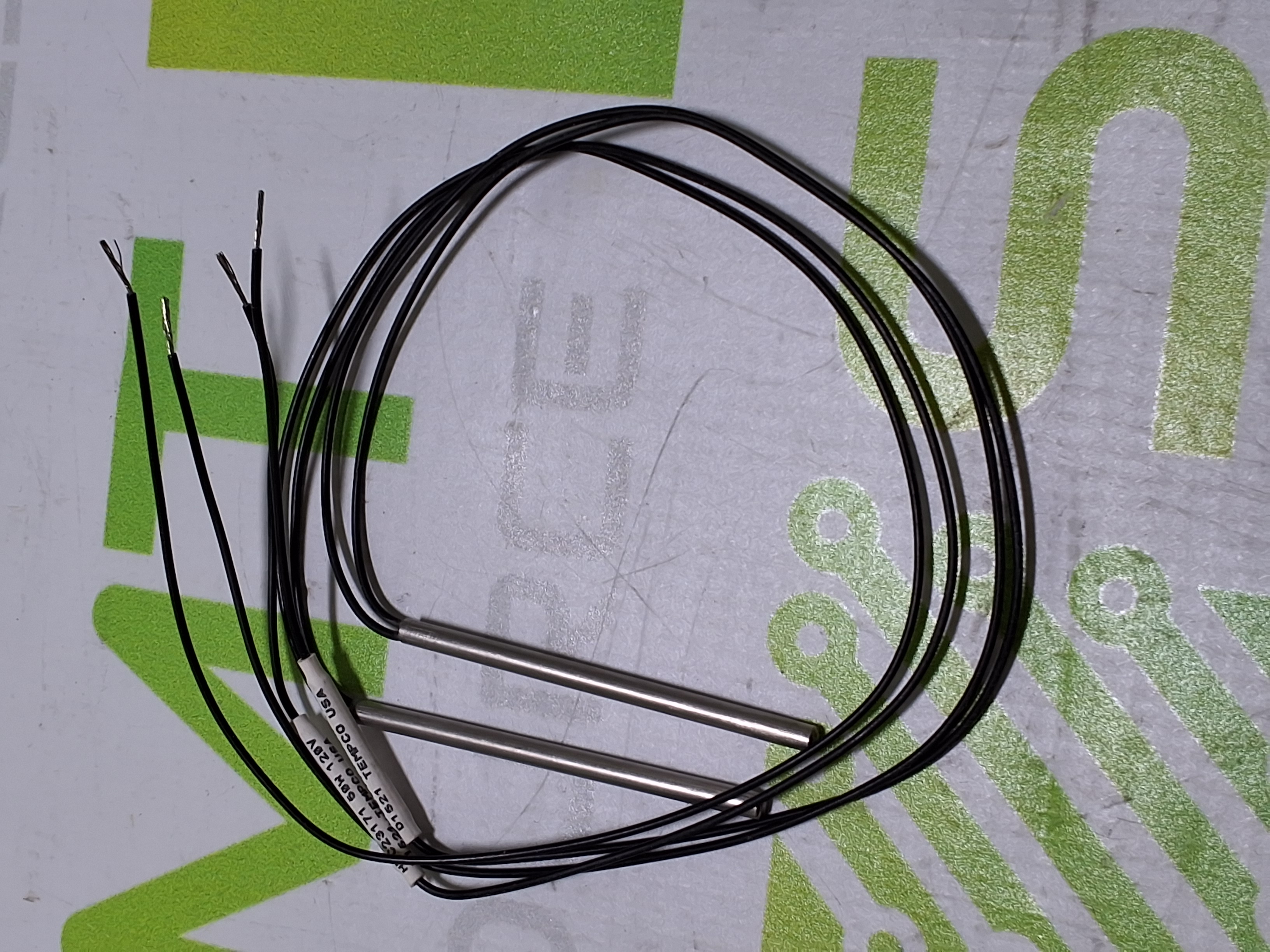 Used TEMPCO HDC23171 HEATER ELEMENT 50W 120V D1521 