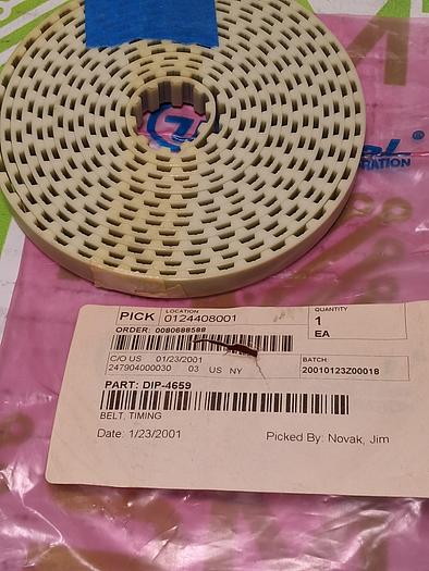 UNIVERSAL INSTRUMENTS DIP-4659 TIMING BELT - BRAND NEW