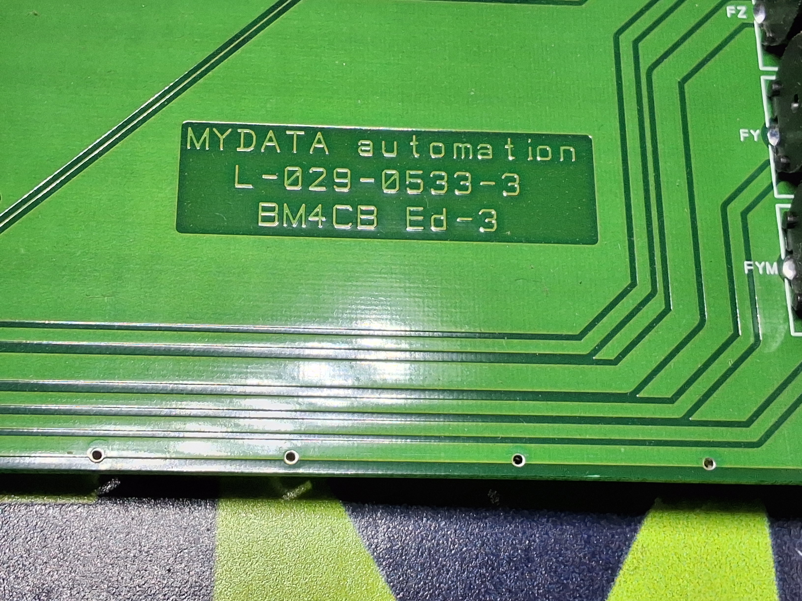 Used MyData L-029-0533-3 BM4CB EDd-3 CIRCUIT BOARD 