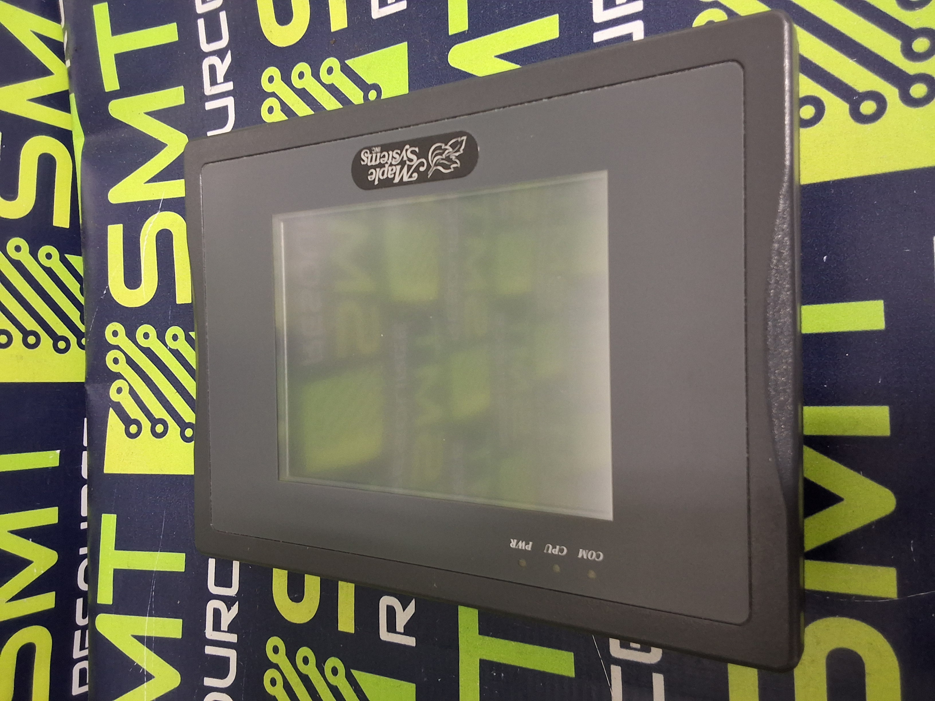 Used MAPLE SYSTEMS HMI520T 5.6-inch TOUCHSCREEN 256-color TFT LCD MONITOR INTERFACE 