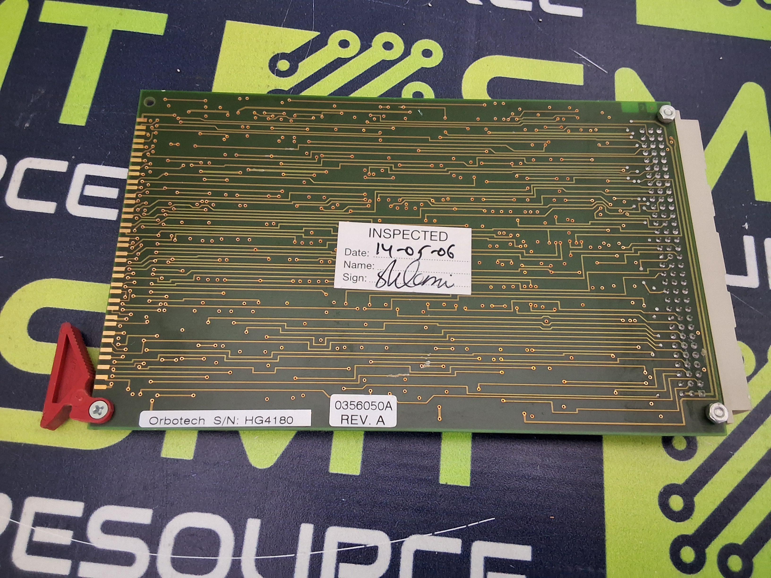 Used ORBOTECH 0356