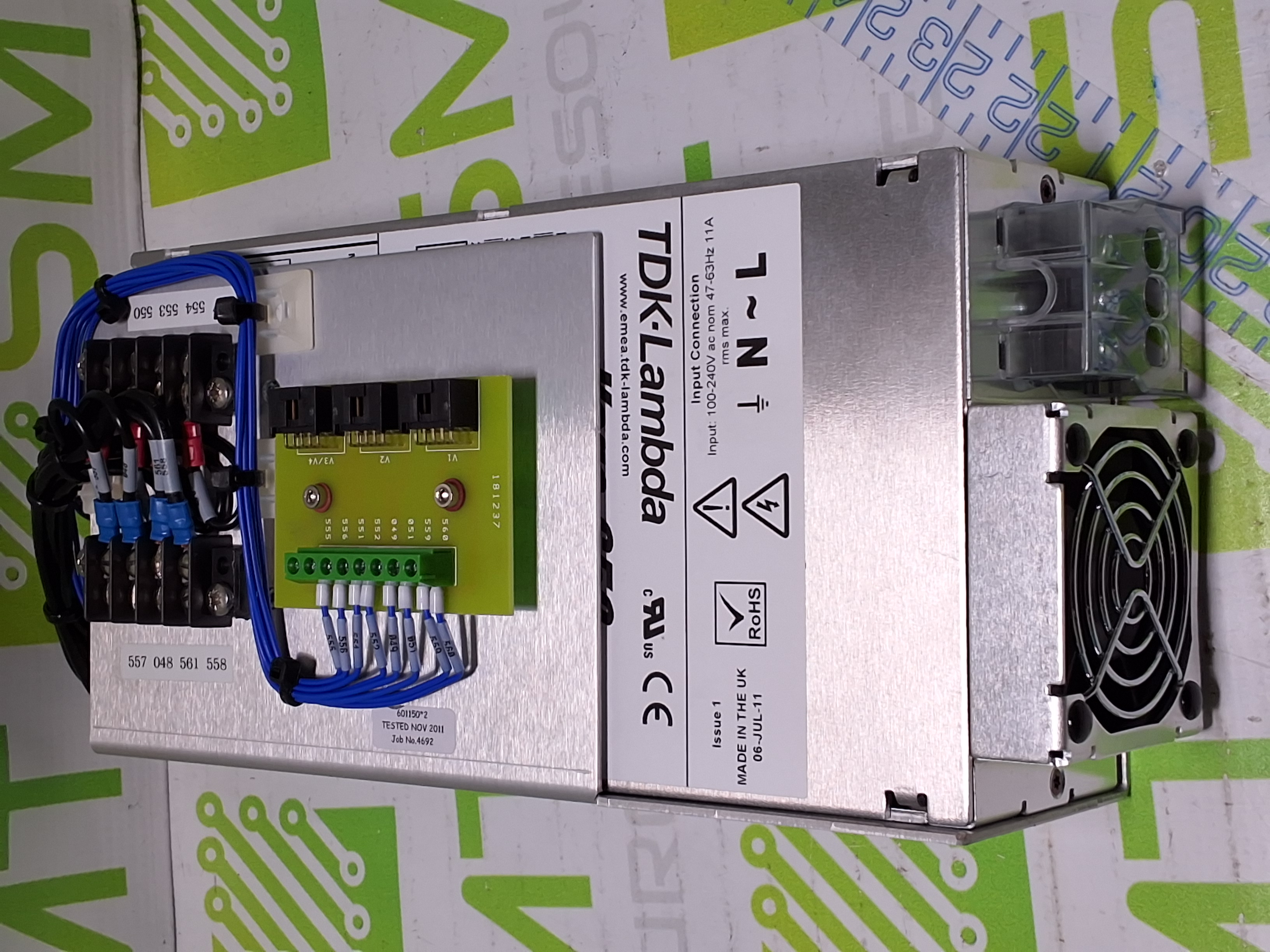 TDK-LAMBDA VEGA 650 POWER SUPPLY 