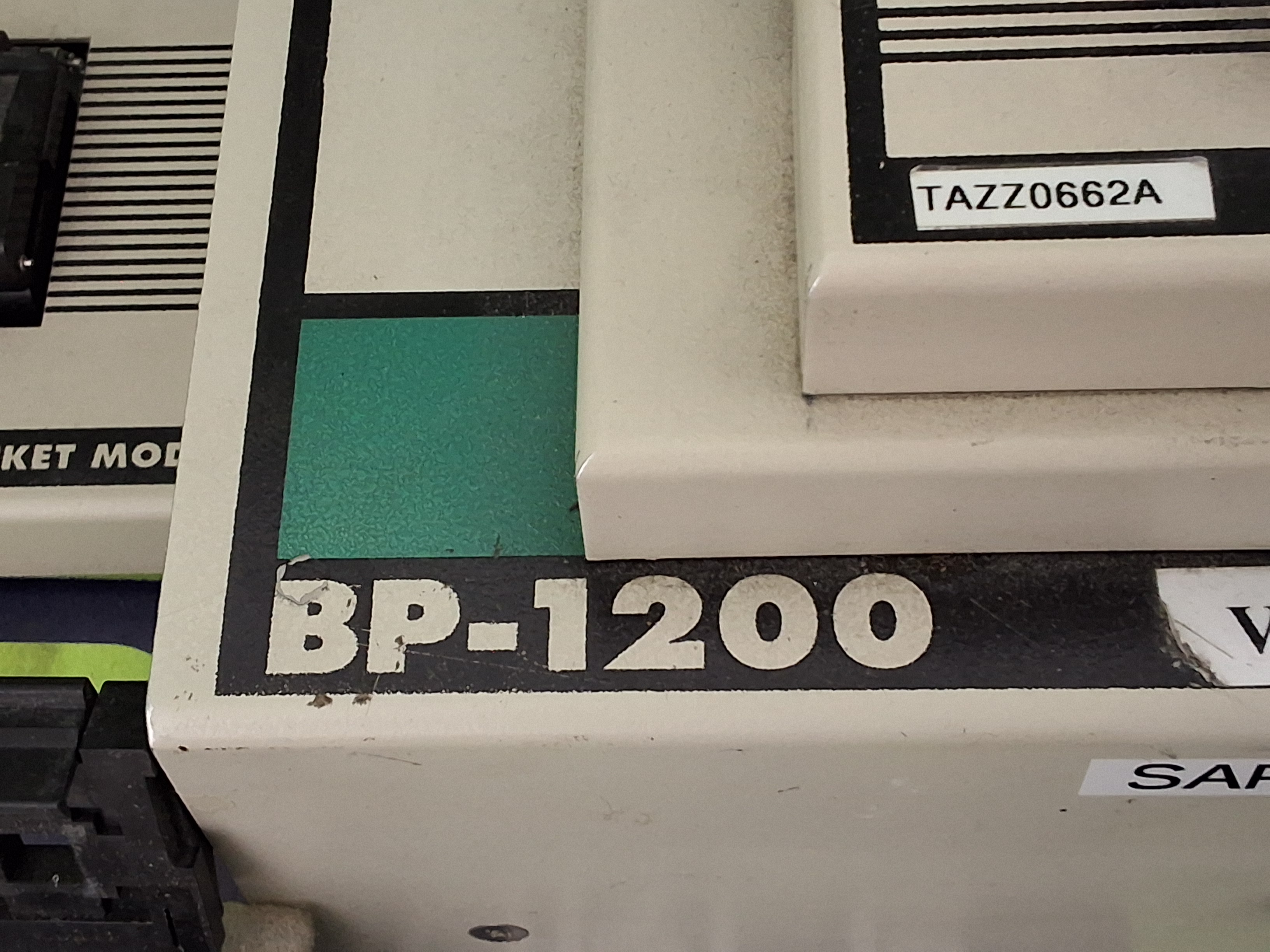 Used BP MICROSYSTEMS BP-1200 UNIVERSAL DEVICE PROGRAMMER WITH SM44P SOCKET MODULE AND CABLES