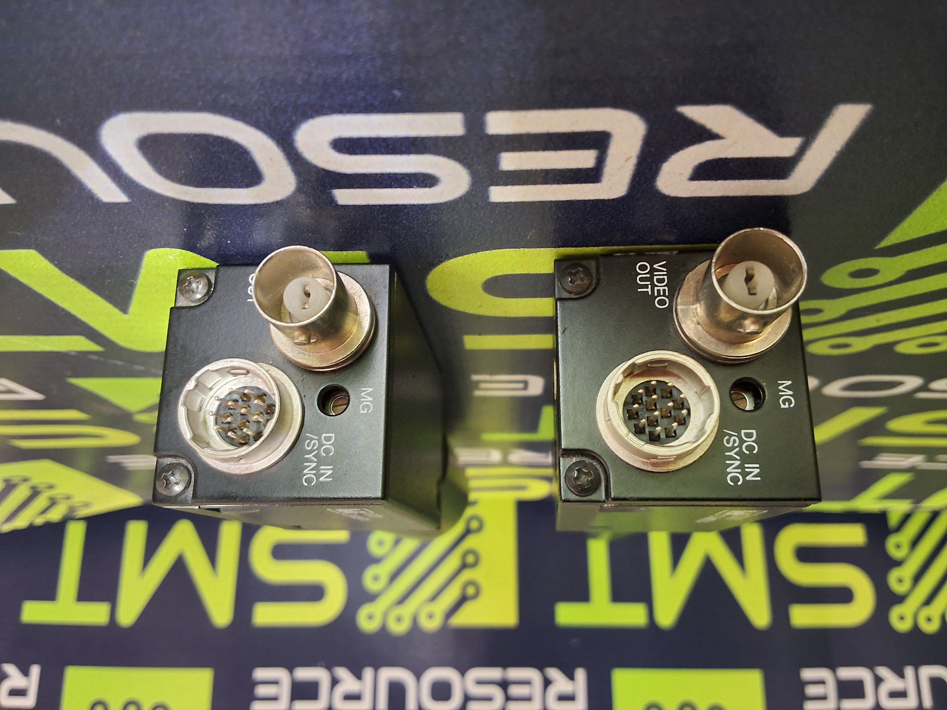 Used TOSHIBA CCD CAMERA CS8420i-11 WITH LENS - LOT OF 2 -