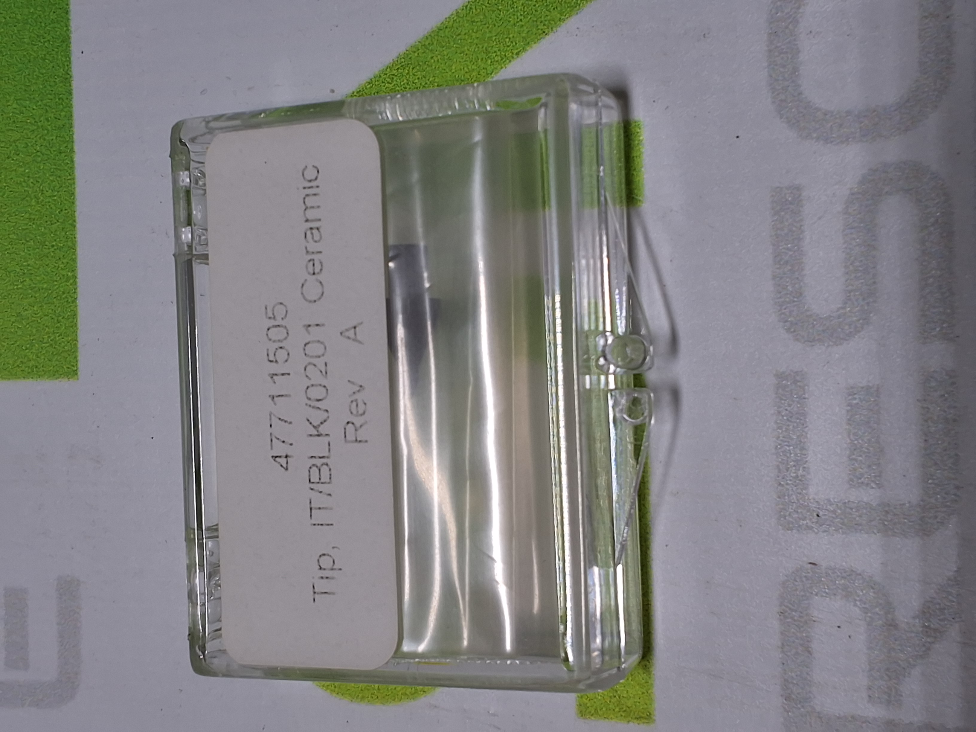 UNIVERSAL INSTRUMENTS 47711505 IT/BLK/0201 CERAMIC TIP - BRAND NEW