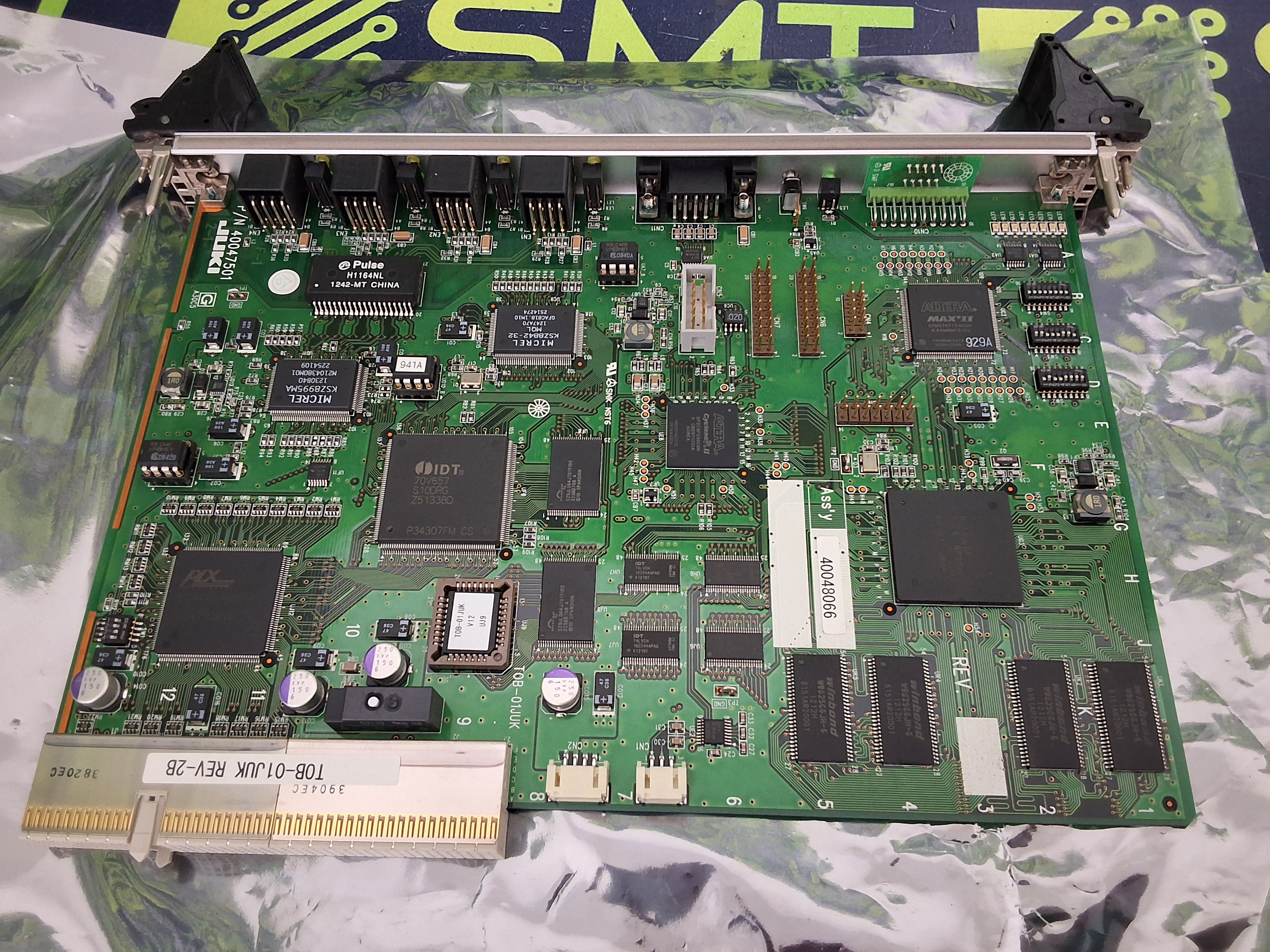Used JUKI 40047501 CompactPCI COMMUNICATION CARD ASS'Y 40048066