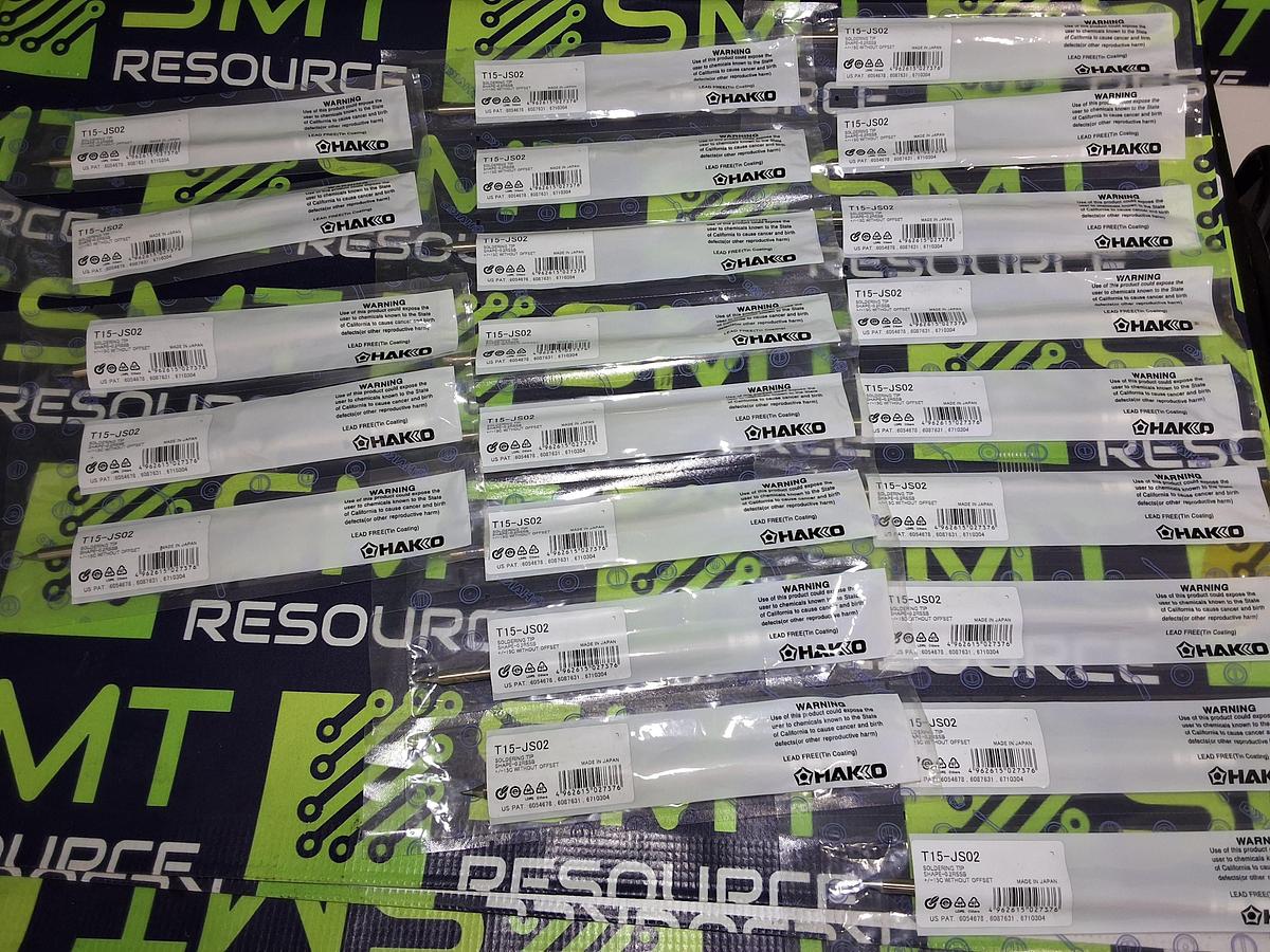 HAKKO T15-JS02 SOLDERING TIP; CHISEL 1.6 x 7.9mm - BRAND NEW