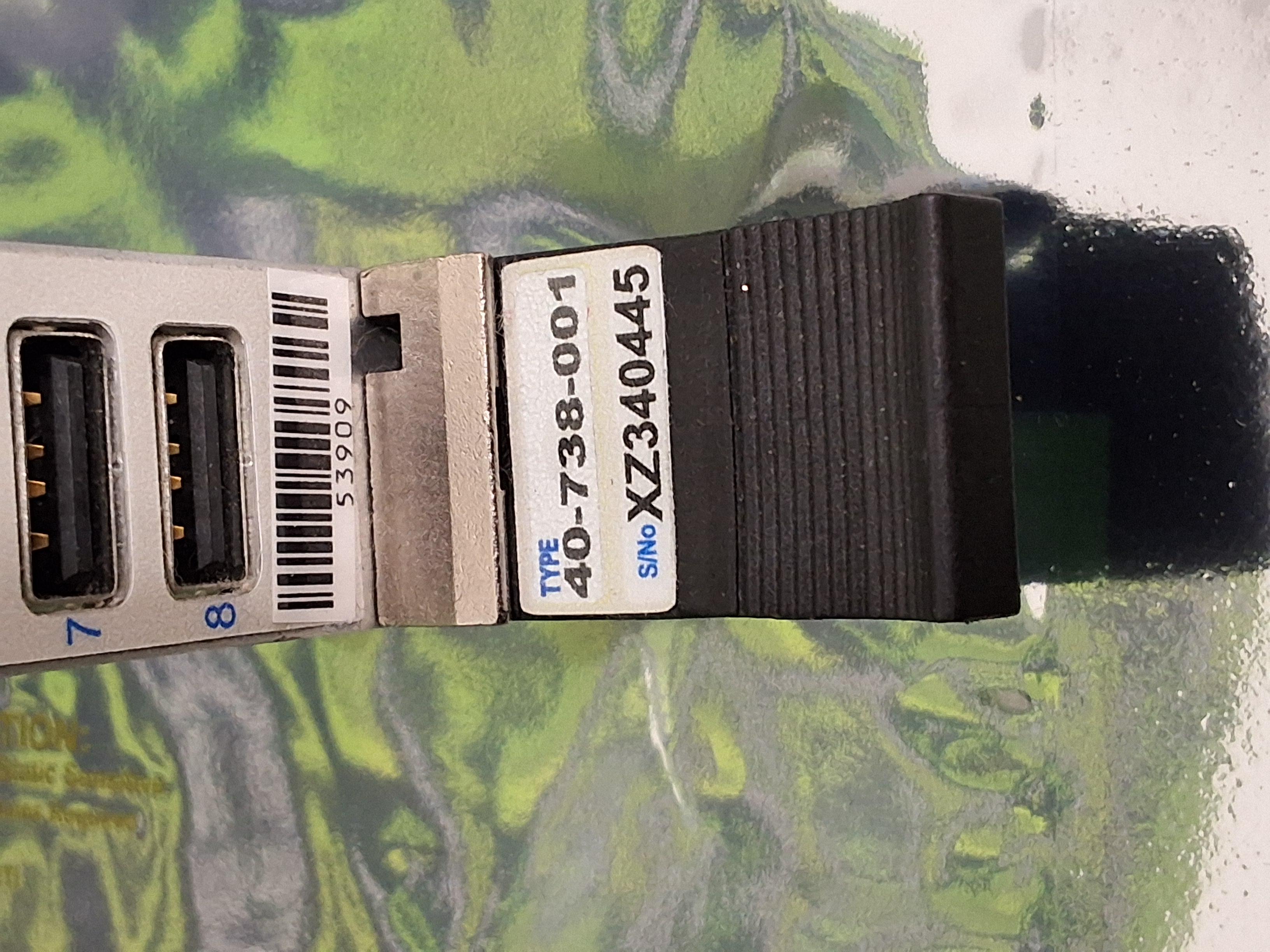 Used PICKERING 40-738-001 PXI 8-PORT USB 2.0 HUB MODULE WITH CONNECT/DISCONNECT