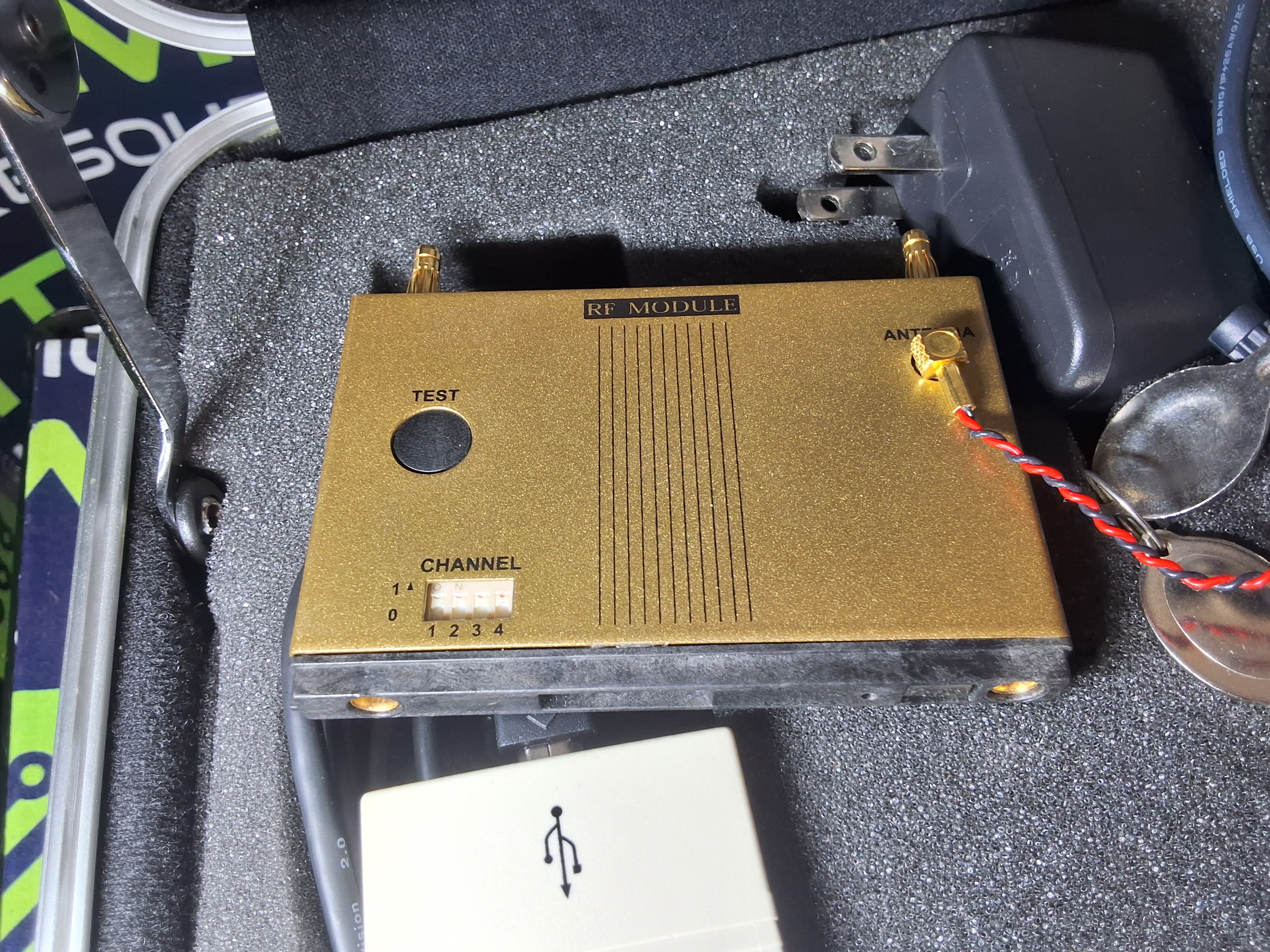 Used ECD SUPER M.O.L.E. GOLD THERMAL RADIO FREQUENCY PROFILER KIT E45-7647-45