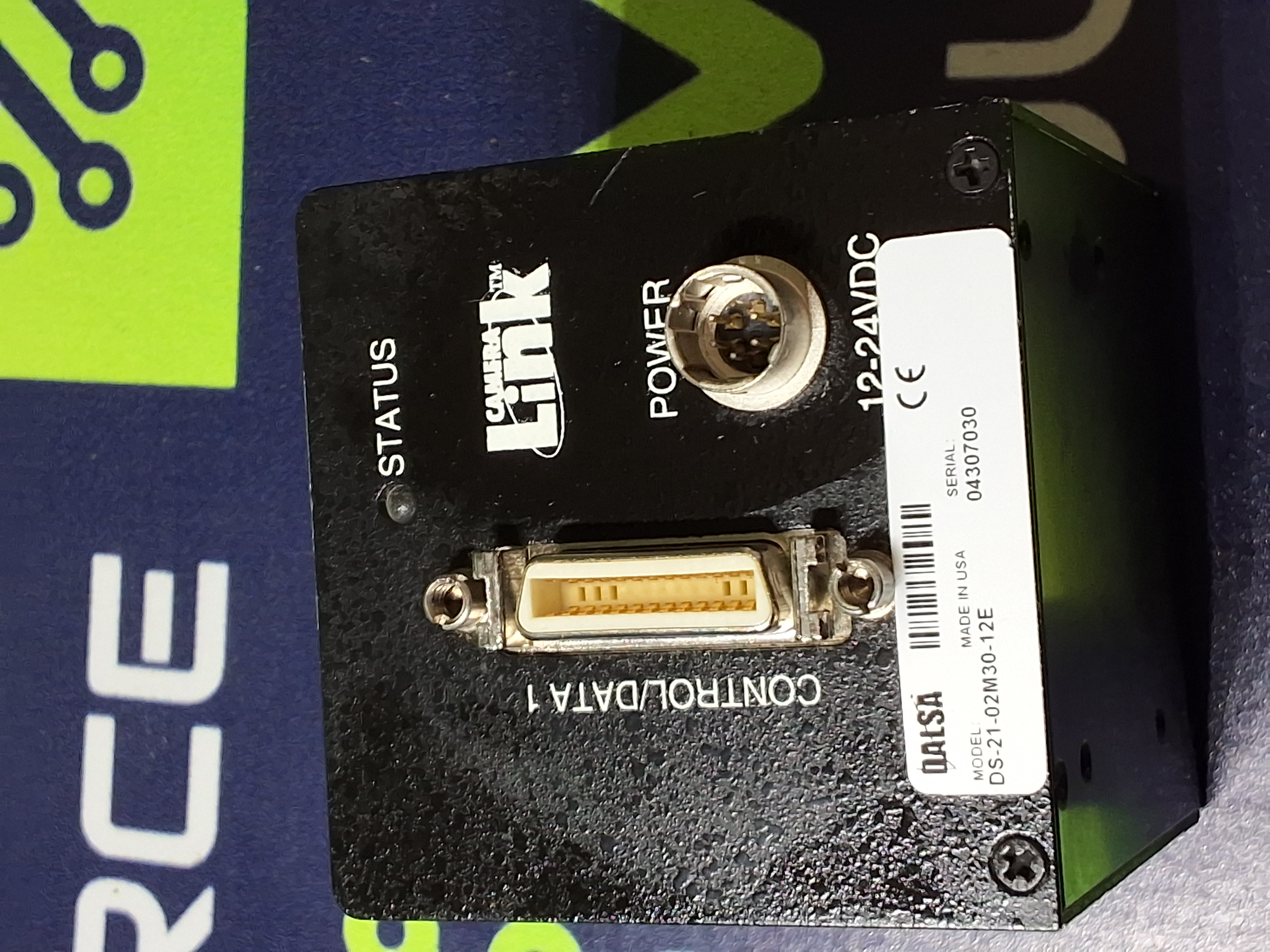 Used DALSA DS-21-02M30-12E INDUSTRIAL CAMERA