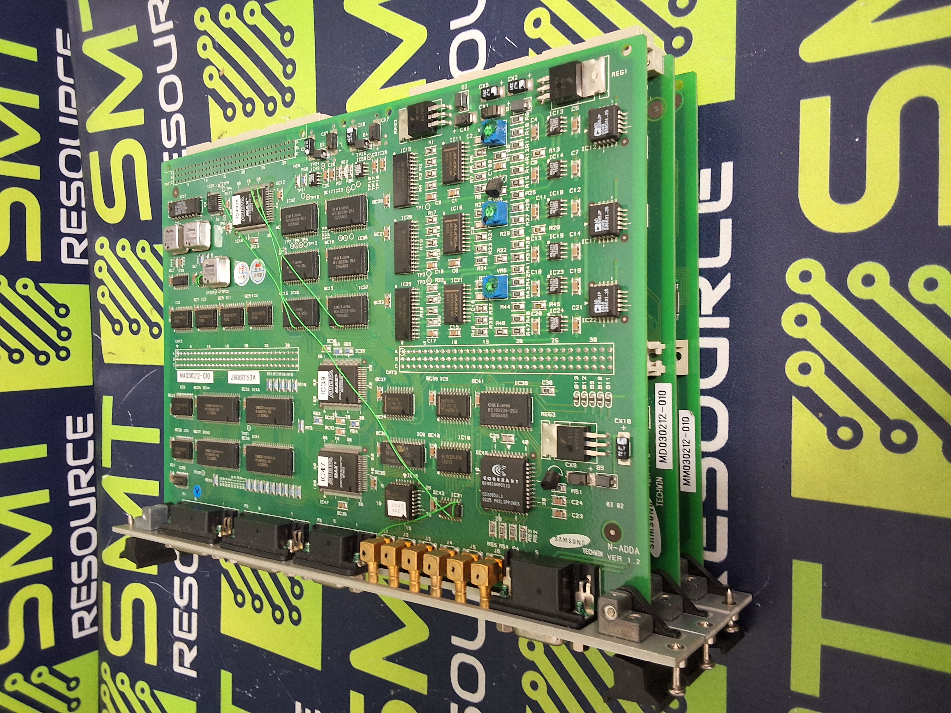 Used SAMSUNG J9060150A CP45 VISION BOARD- MA030212, MD030212, MM030212