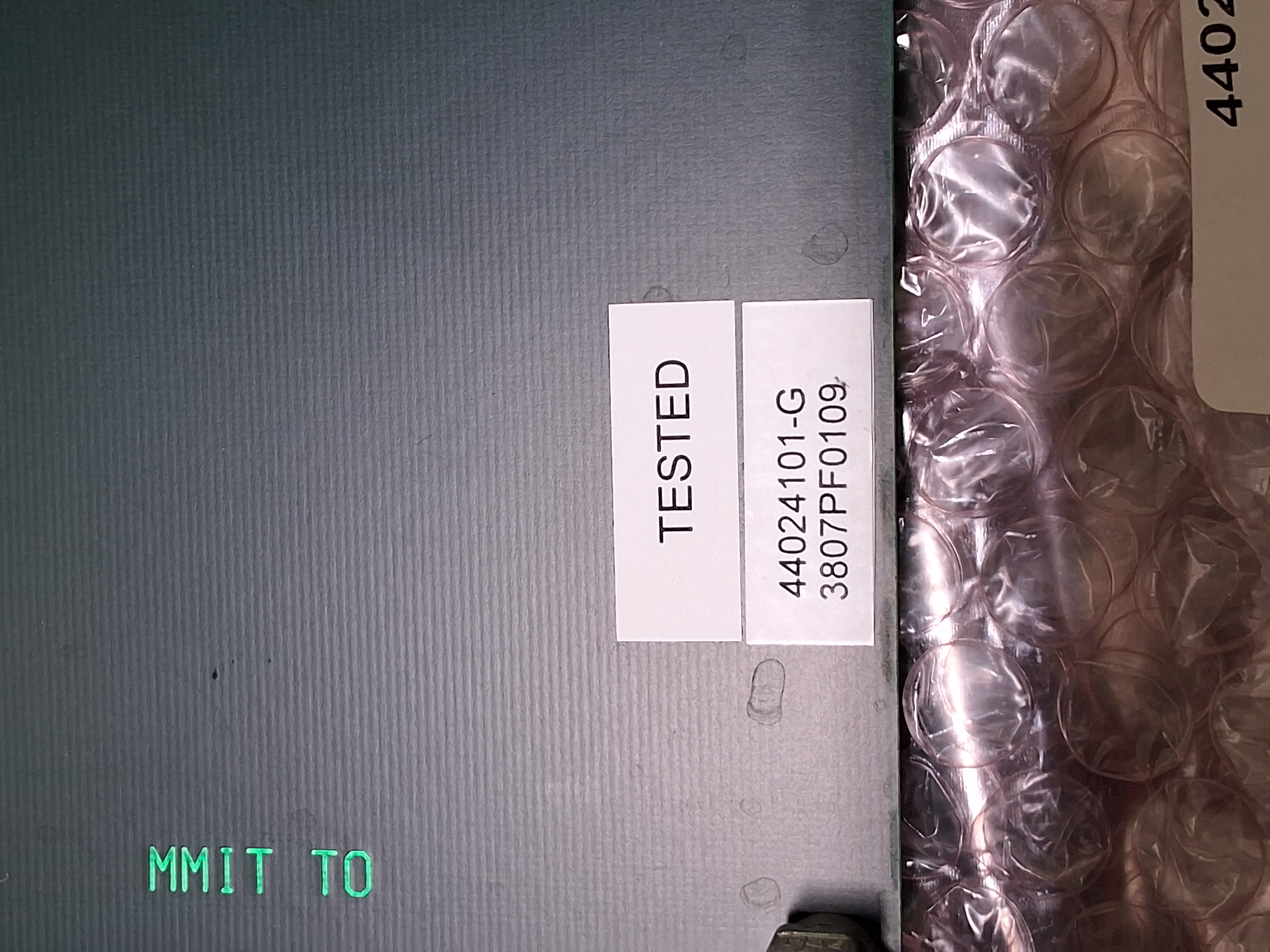 Used UNIVERSAL INDUSTRIES 44024101 REV. G MMIT I/O ASSEMBLY BOARD