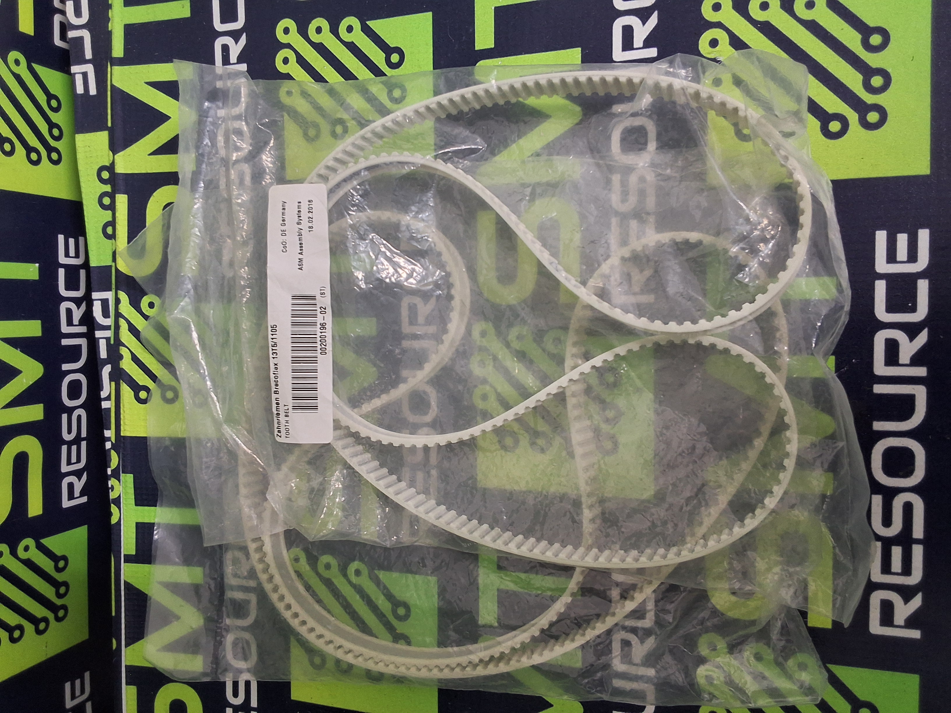 ASM Assembly Systems / BrecoFlex 13T5/1105 TOOTH TIMING BELT 00200196-02 - BRAND NEW