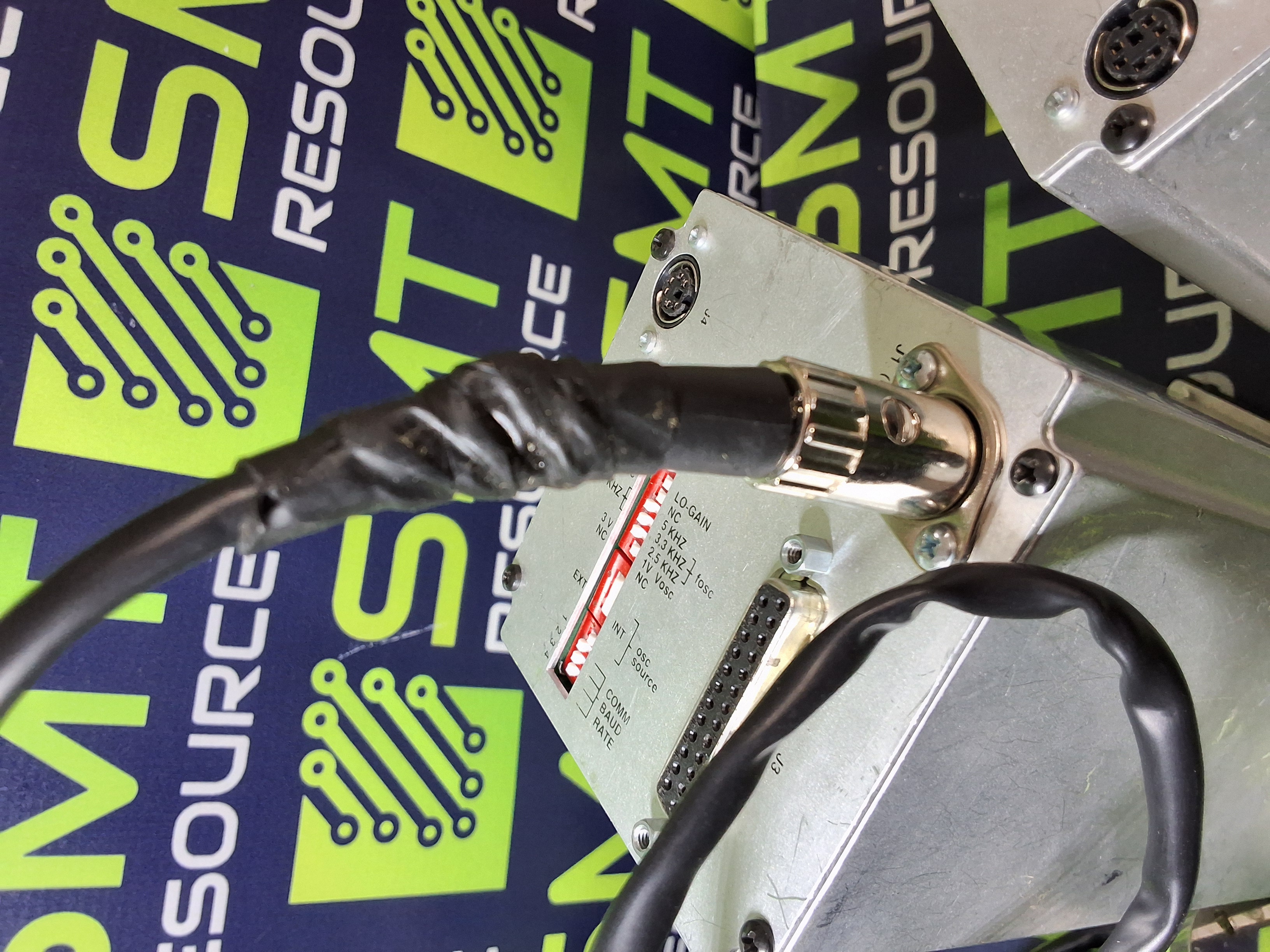 Used LUCAS SCHAEVITZ MP-1000 LVDT READOUT / CONTROLLER MODULE WITH FTA-G-5000 TRANSDUCER