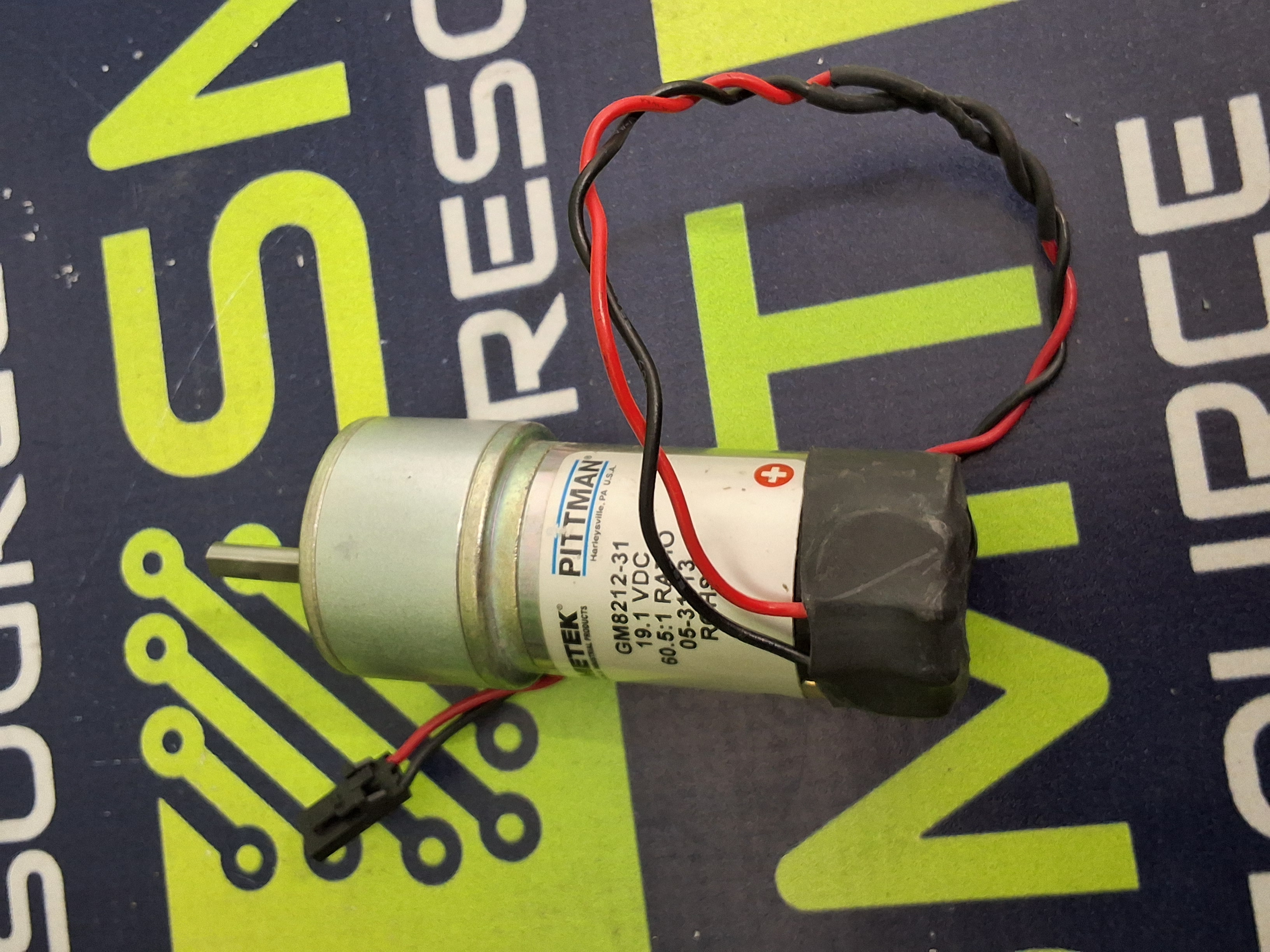 Used AMETEK PITTMAN GM8212-31 GEARMOTOR 19.1VDC 60.5:1