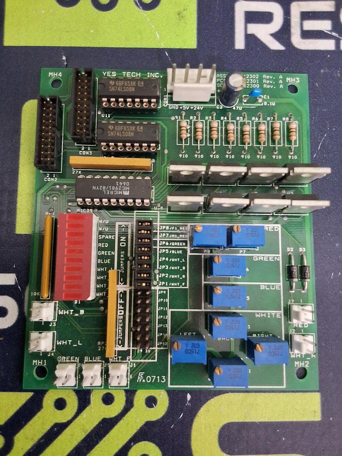 Used YesTech 12301 / 12300 / 12302 