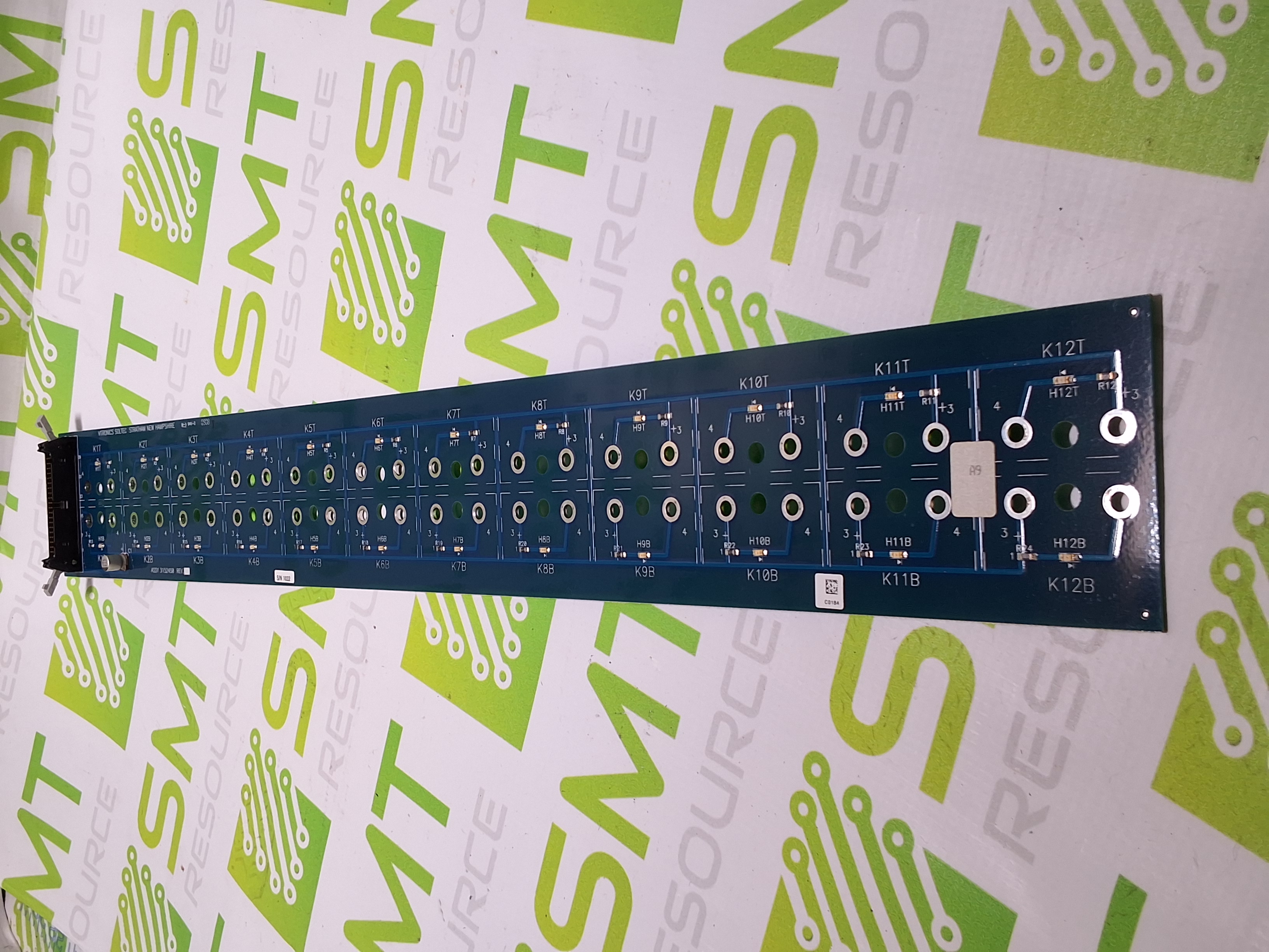 Used VITRONICS SOLTEC 3152450 RELAY CIRCUIT BOARD ASSEMBLY 