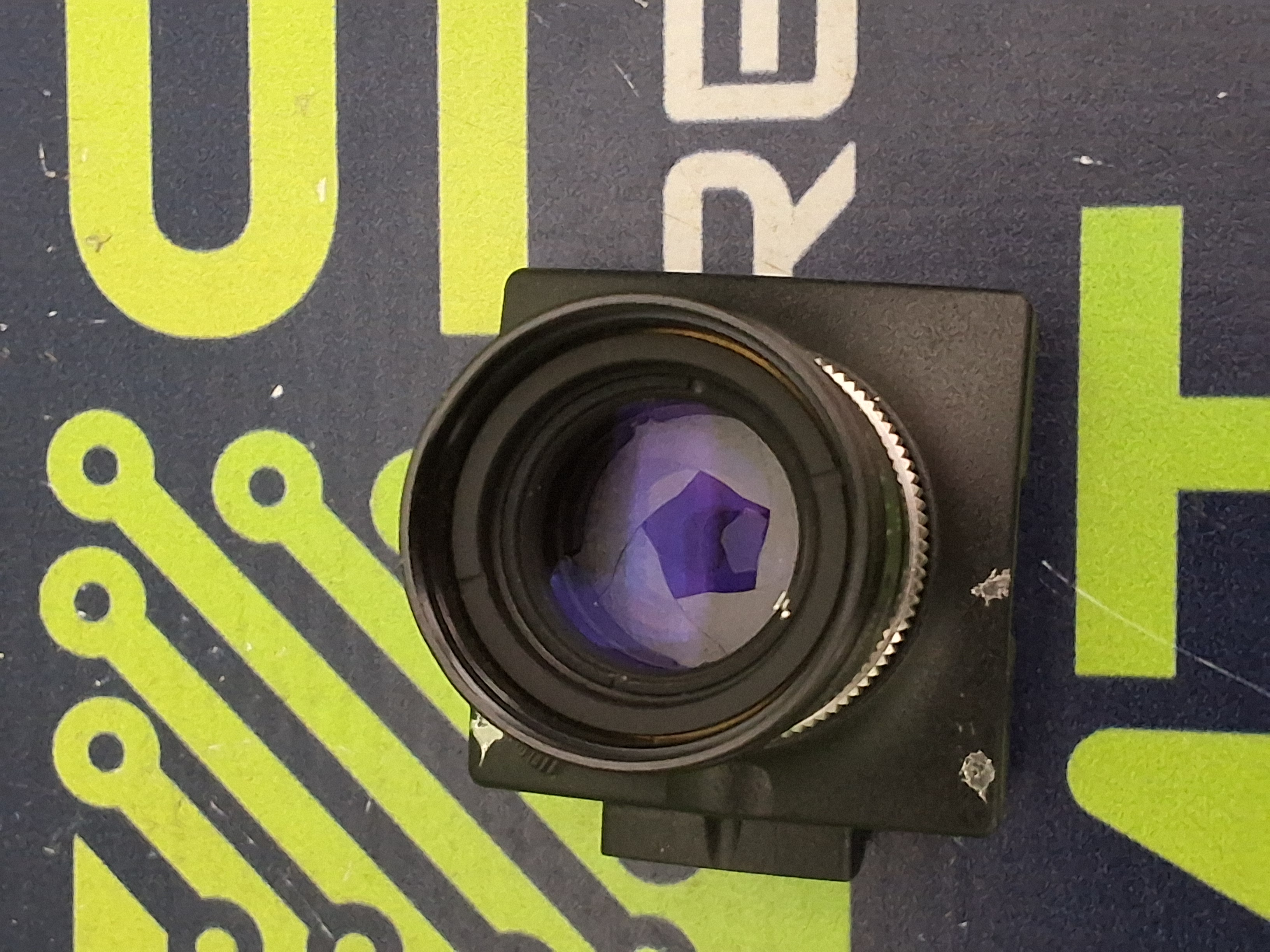 Used IDS uEye UI-1645LE-C-HQ USB 2.0 INDUSTRIAL DIGITAL CAMERA WITH PENTAX C2514-M LENS