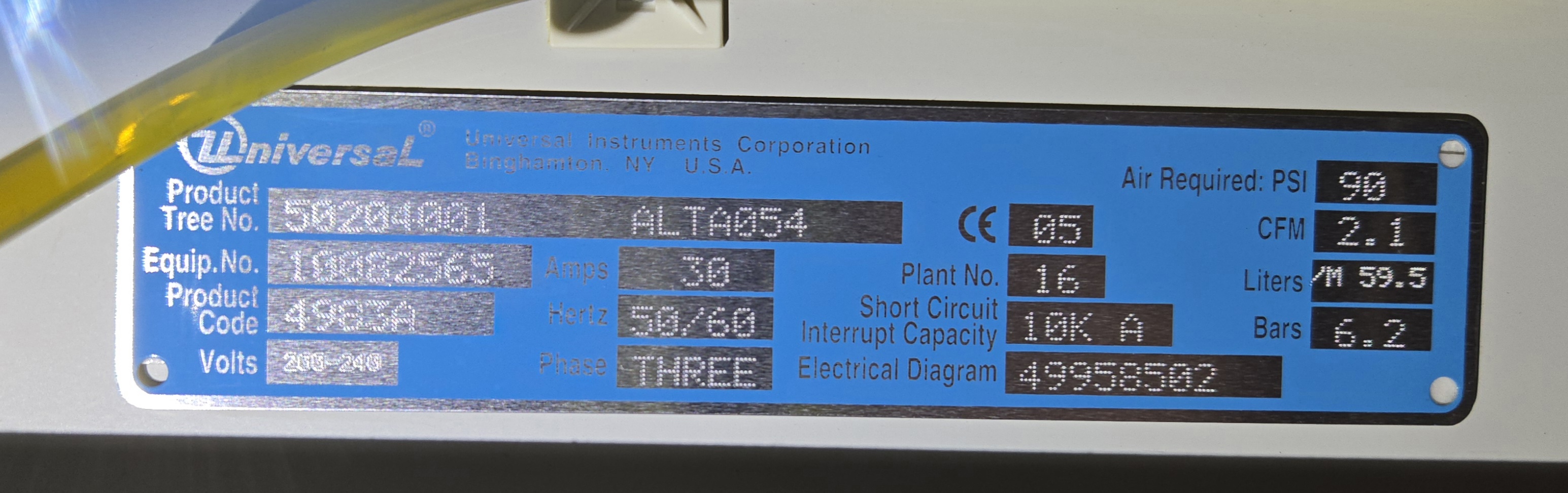 Used UIC Advantis AC-30 Lightning Pick and Place Machine