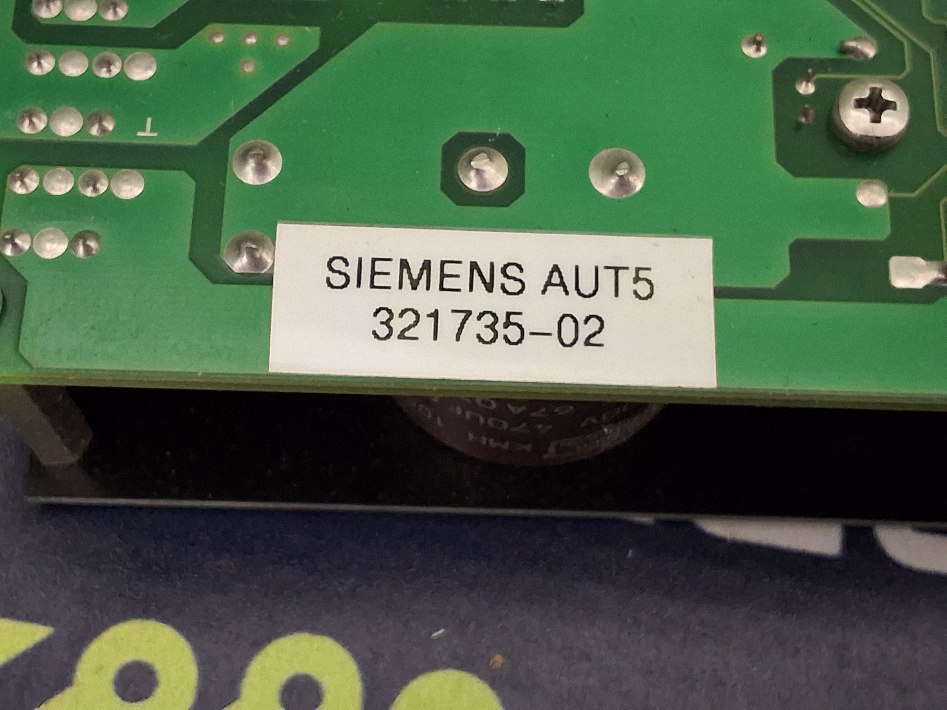 Used SIEMENS 321735-02 / TDS 120/2.5Z / PC-TDS/2 SERVO AMPLIFIER CIRCUIT BOARD