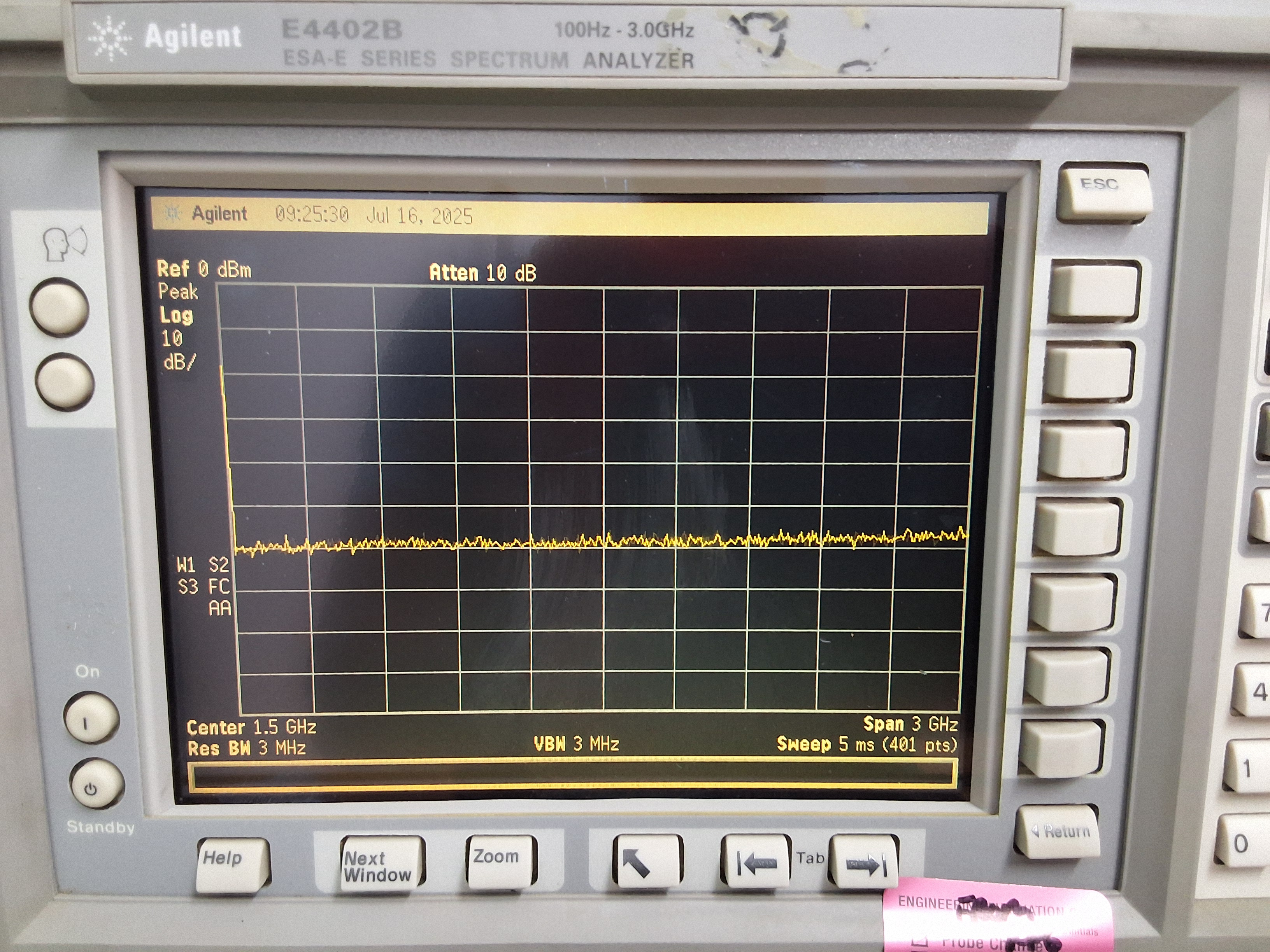 Used AGILENT E4402B ESA-E SERIES SPECTRUM ANALYZER 100Hz - 3.0GHz - MADE IN USA
