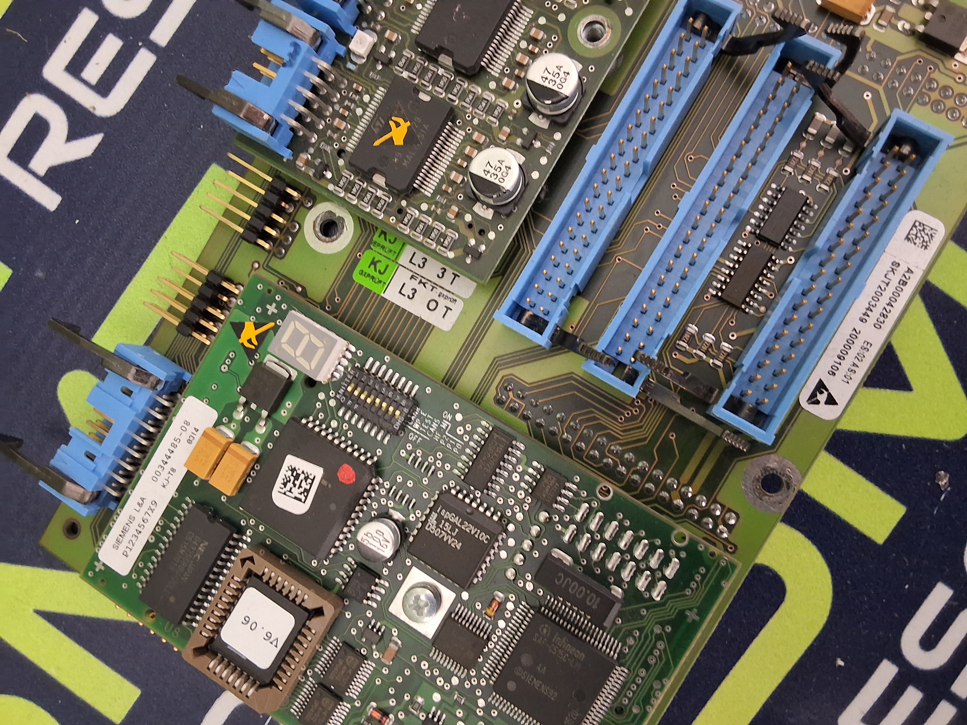 Used SIEMENS L&A G32918-K0112-U501-06-U1 / PX23456789 PROCESSOR CIRCUIT BOARD