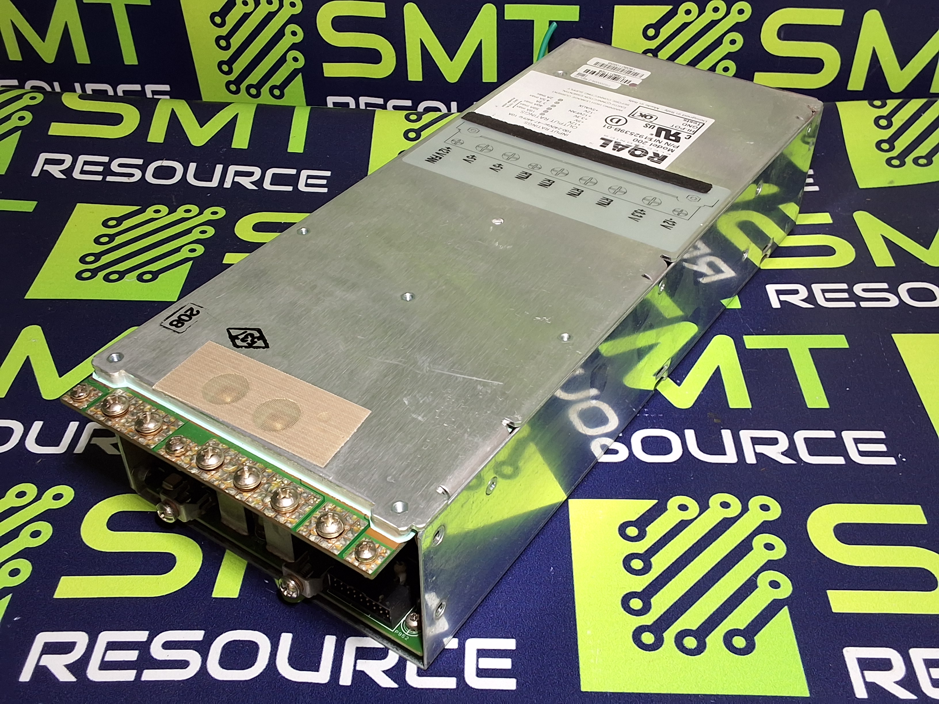 Used ROAL ELECTRONICS MODEL 200 P/N: NIT192539B-01 100-240VAC~47-440Hz 10A