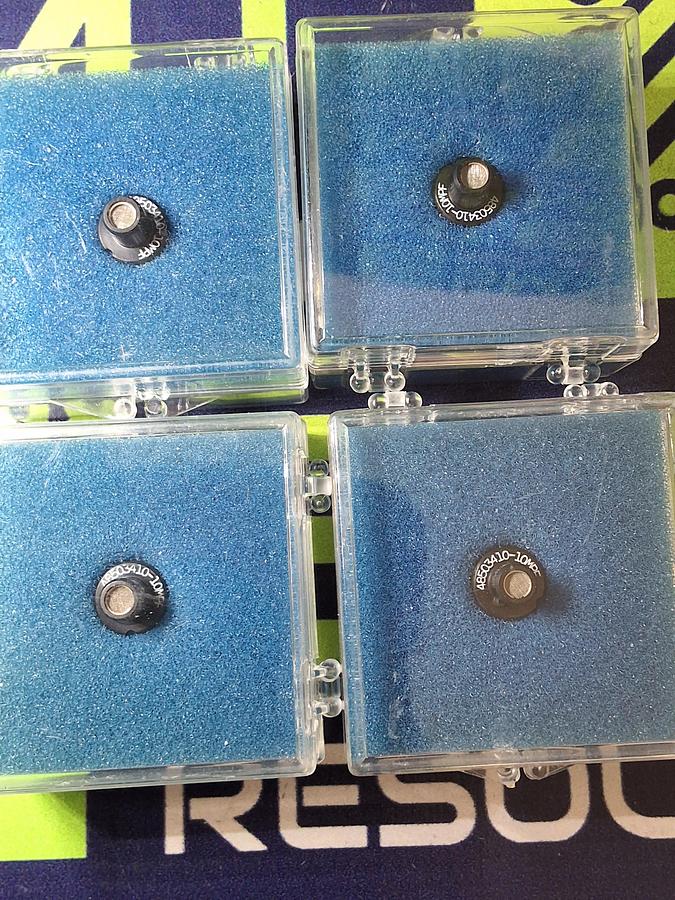 Used 10MPF UNIVERSAL INSTRUMENTS 48503410 GSM ADVANTIS FLEXJET CERAMIC NOZZLE