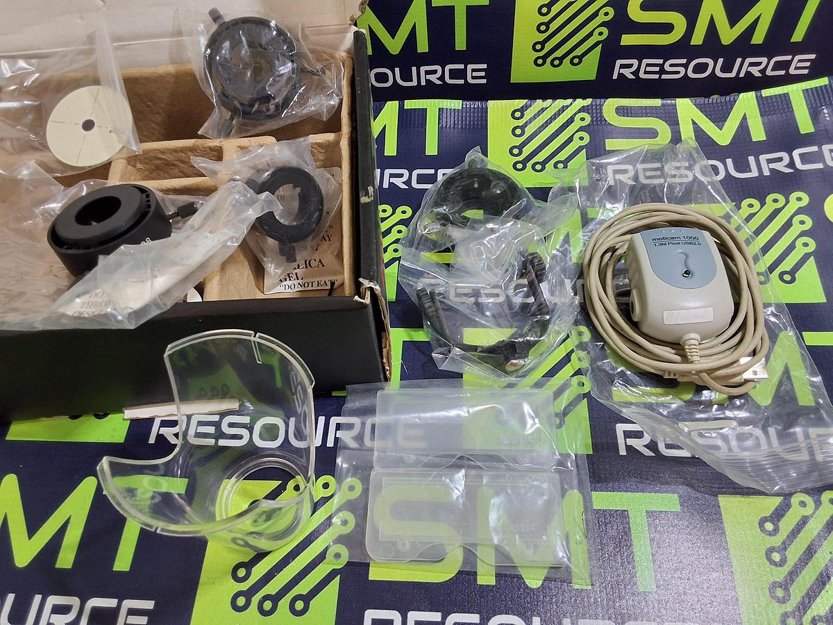 Used MOTIC MOTICAM 1000 DIGITAL MICROSCOPY CAMERA WITH PARTS