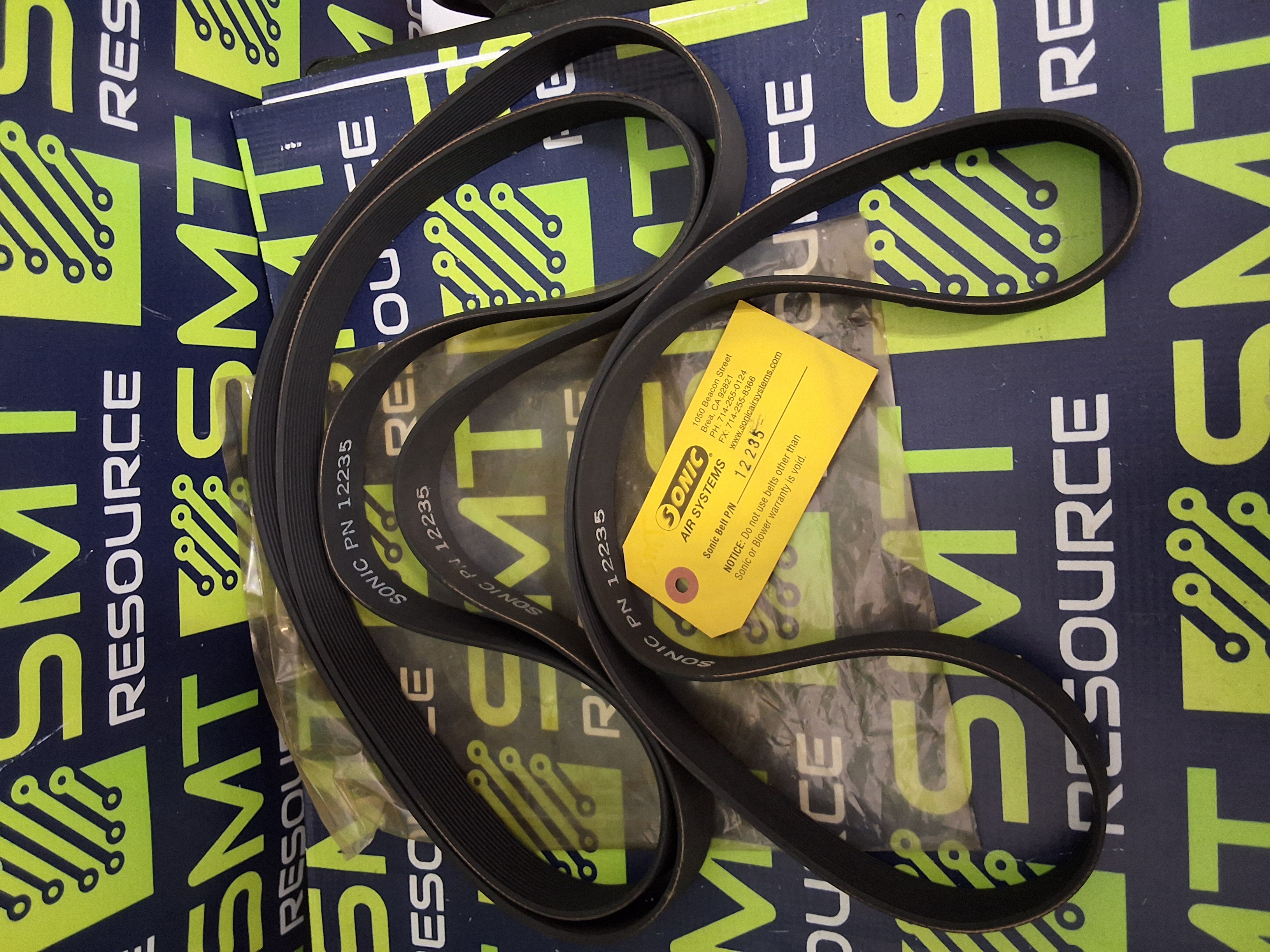 SONIC AIR SYSTEMS 12235 BELT - BRAND NEW