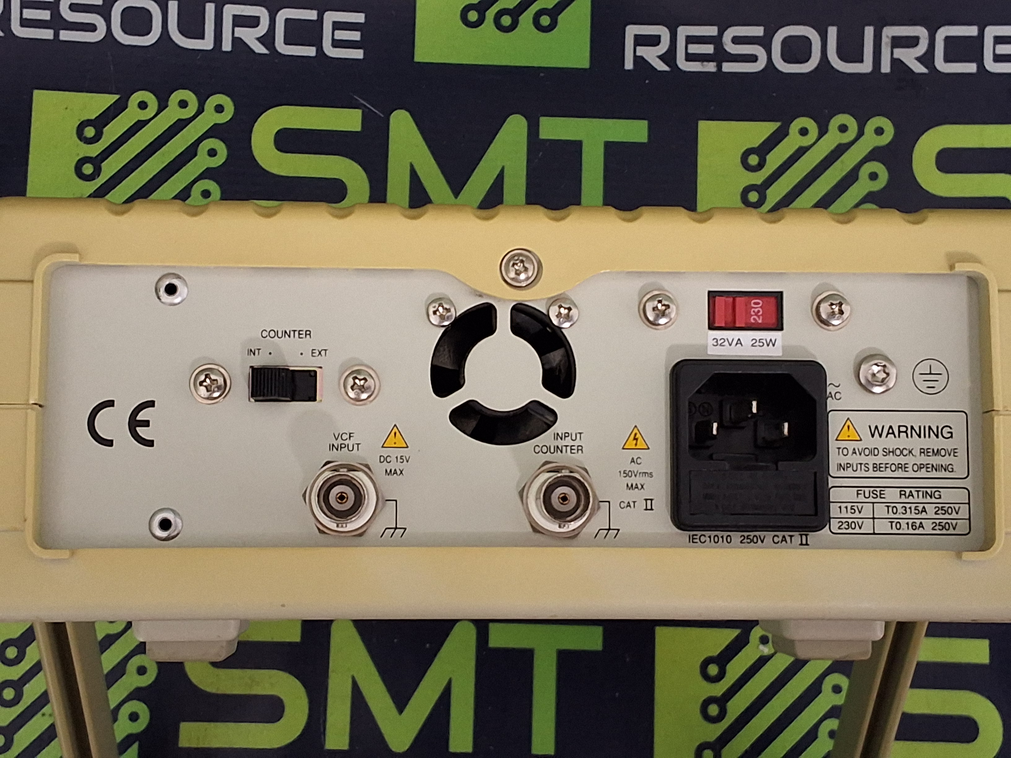 Used INSTEK GFG-8216A FUNCTION GENERATOR 3 MHZ
