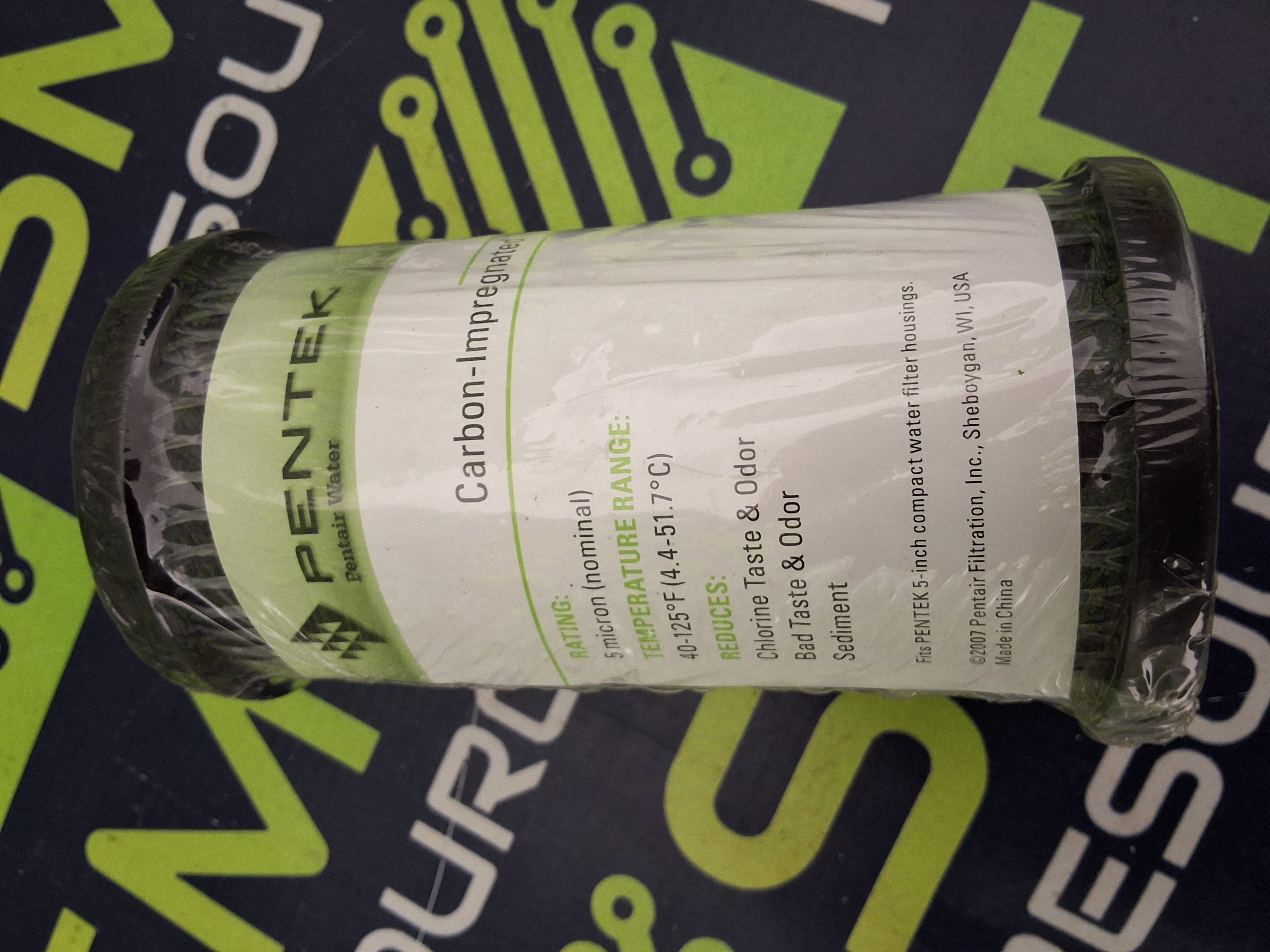 PENTEK C2 CARBON-IMPREGNATED CELLULOSE FILTER CARTRIDGE - BRAND NEW