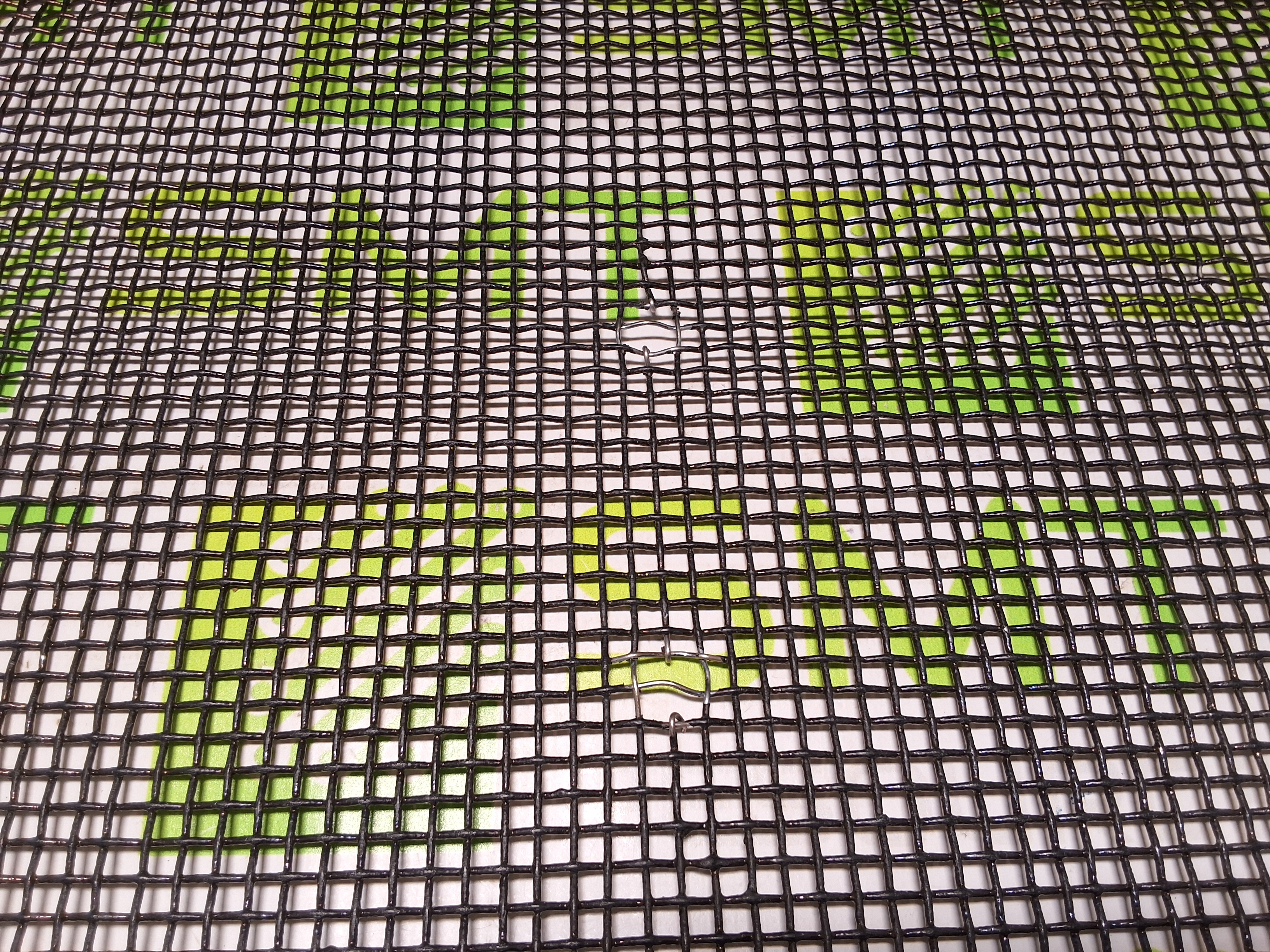 Used WIRE MESH PCB INLINE WASH BASKET - LOT OF 4