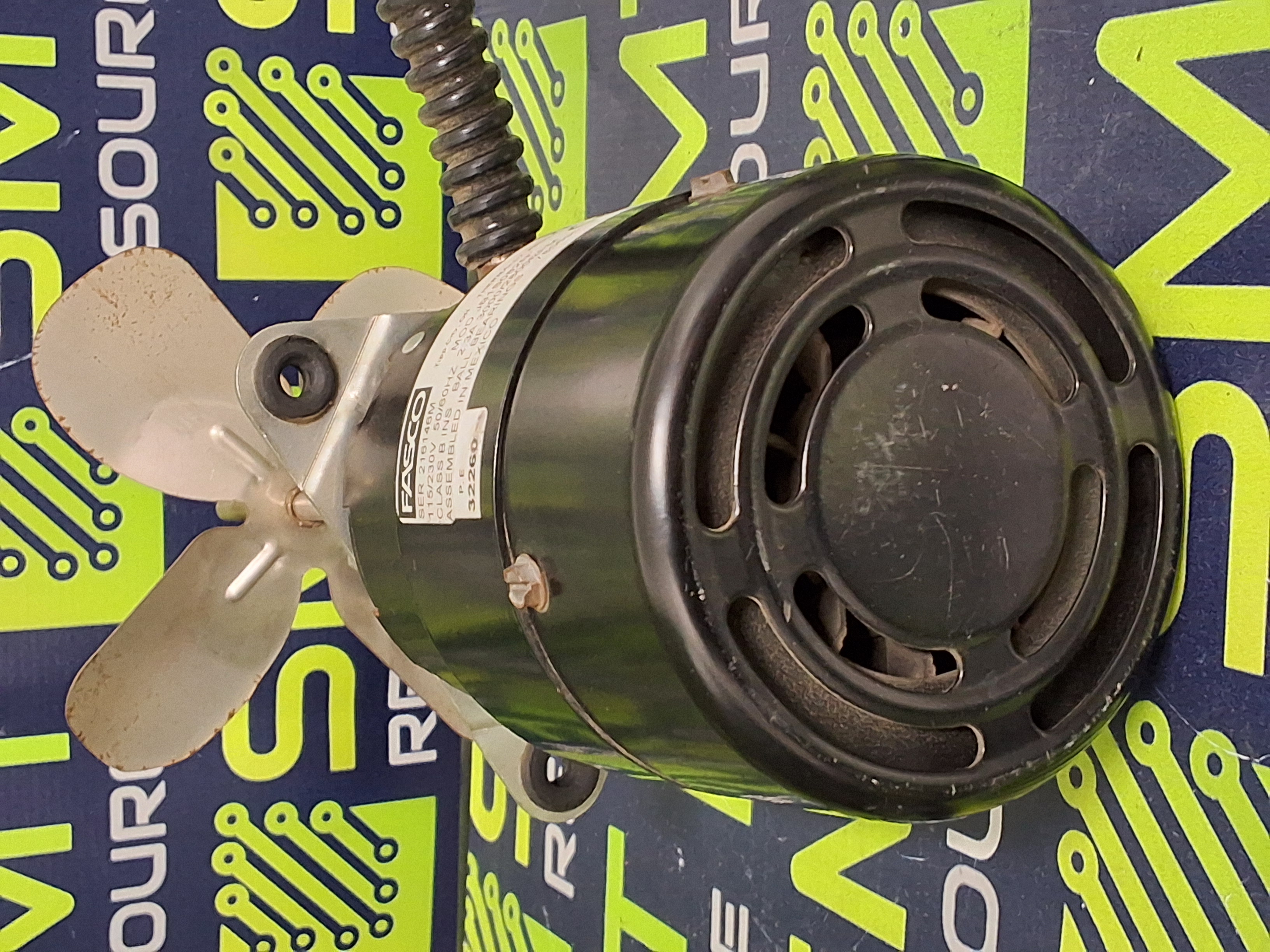 Used FASCO / MAGNETEK JB1S082N BLOWER MOTOR 115/230V 2.3A