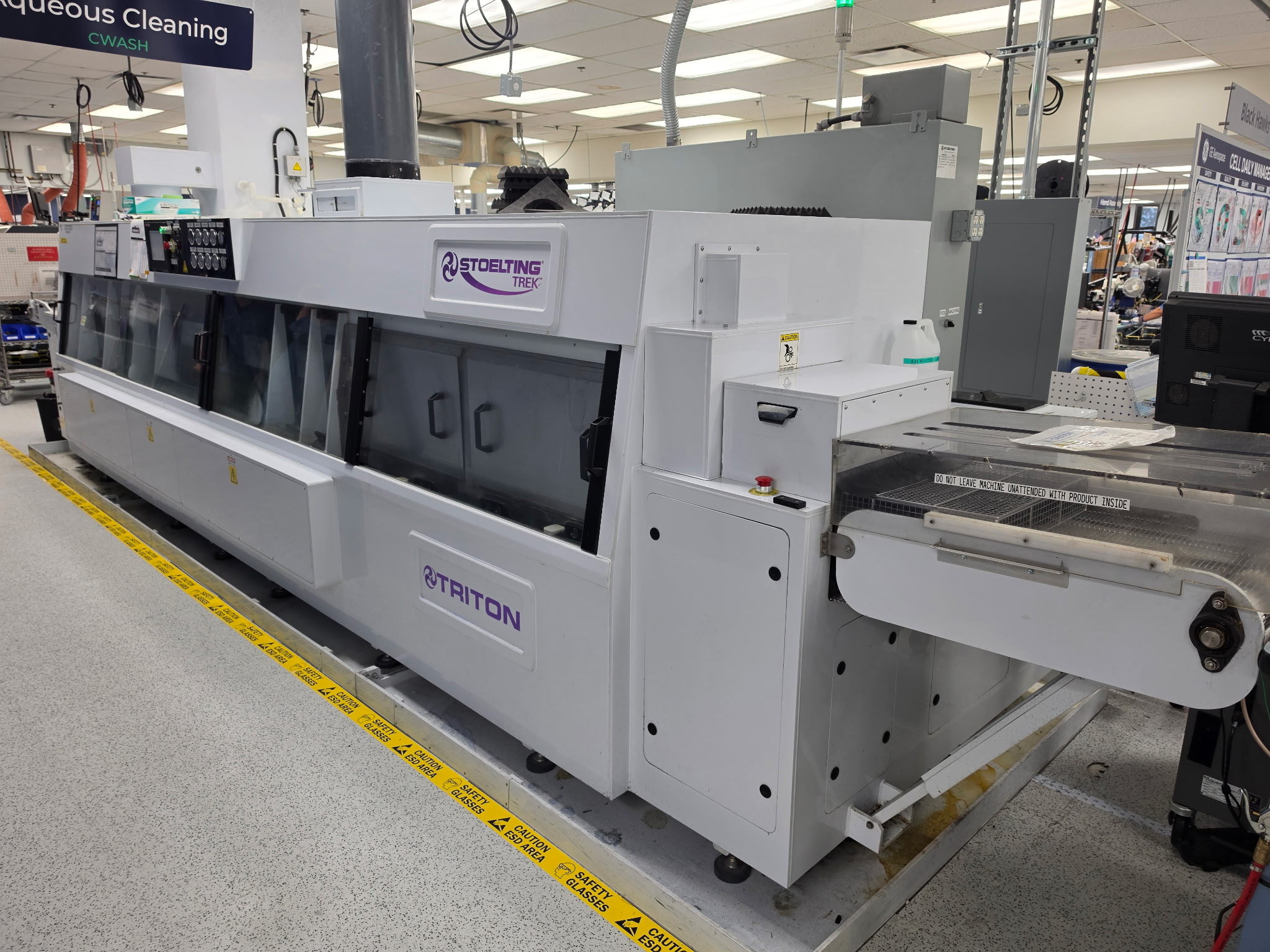 Used Stoelting TREK Triton Aqueous Cleaning System