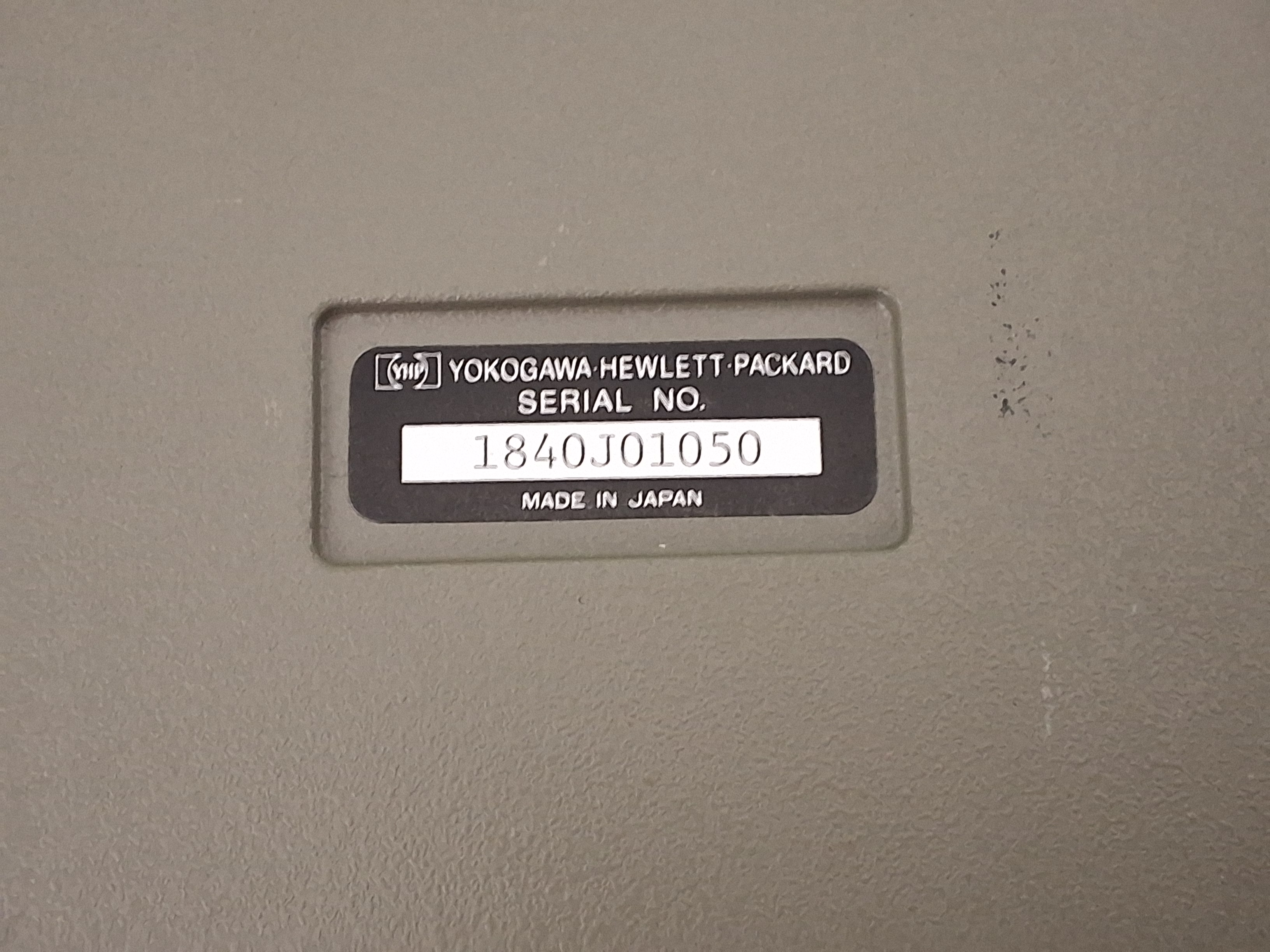 Used HP HEWLETT PACKARD 16384A STANDARD AIR CAPACITOR 1000pF ±0.1% 700V