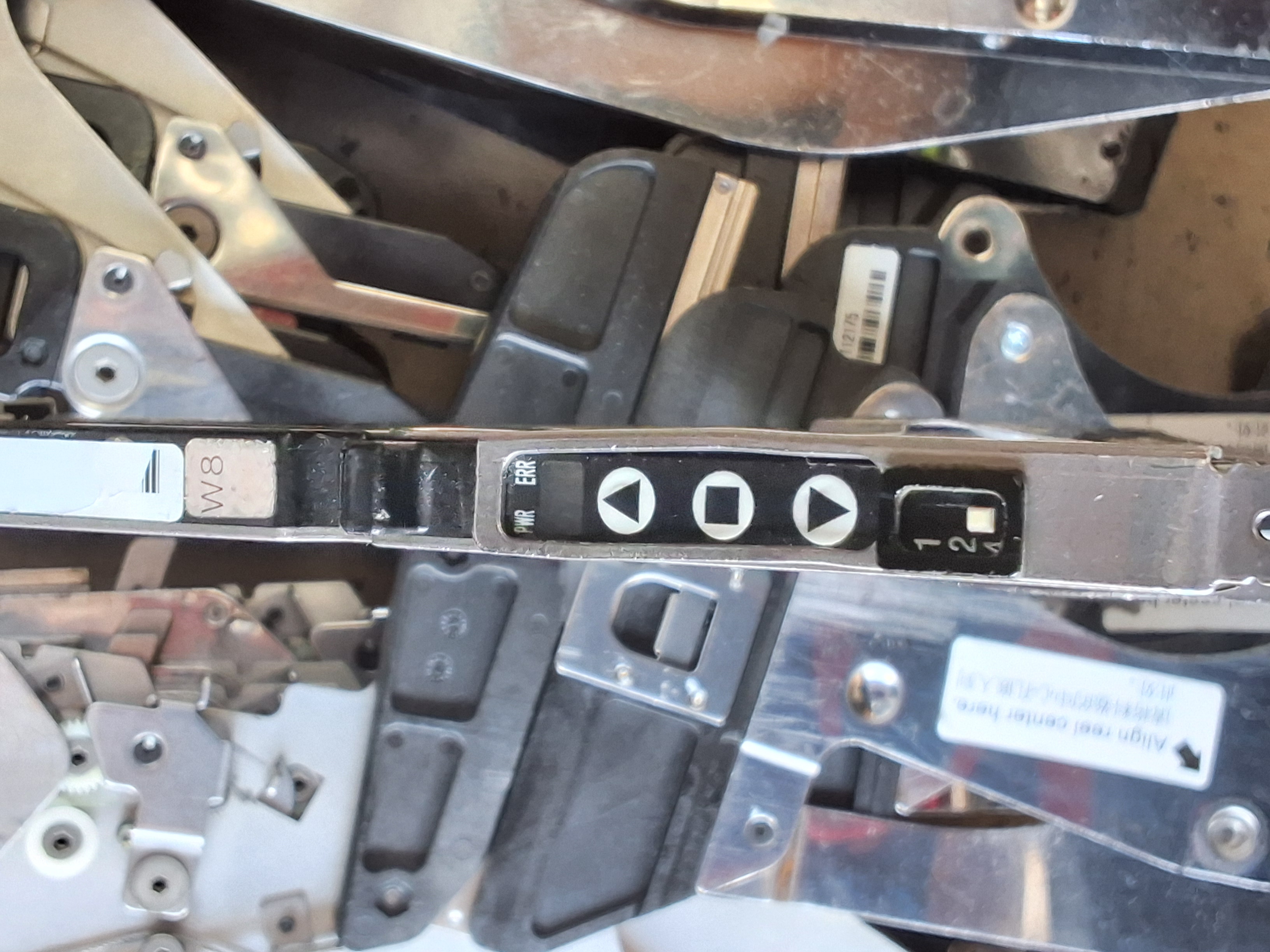 Used FUJI NXT KT08D 8mm TAPE AUTO-LOADING FEEDER (W08)