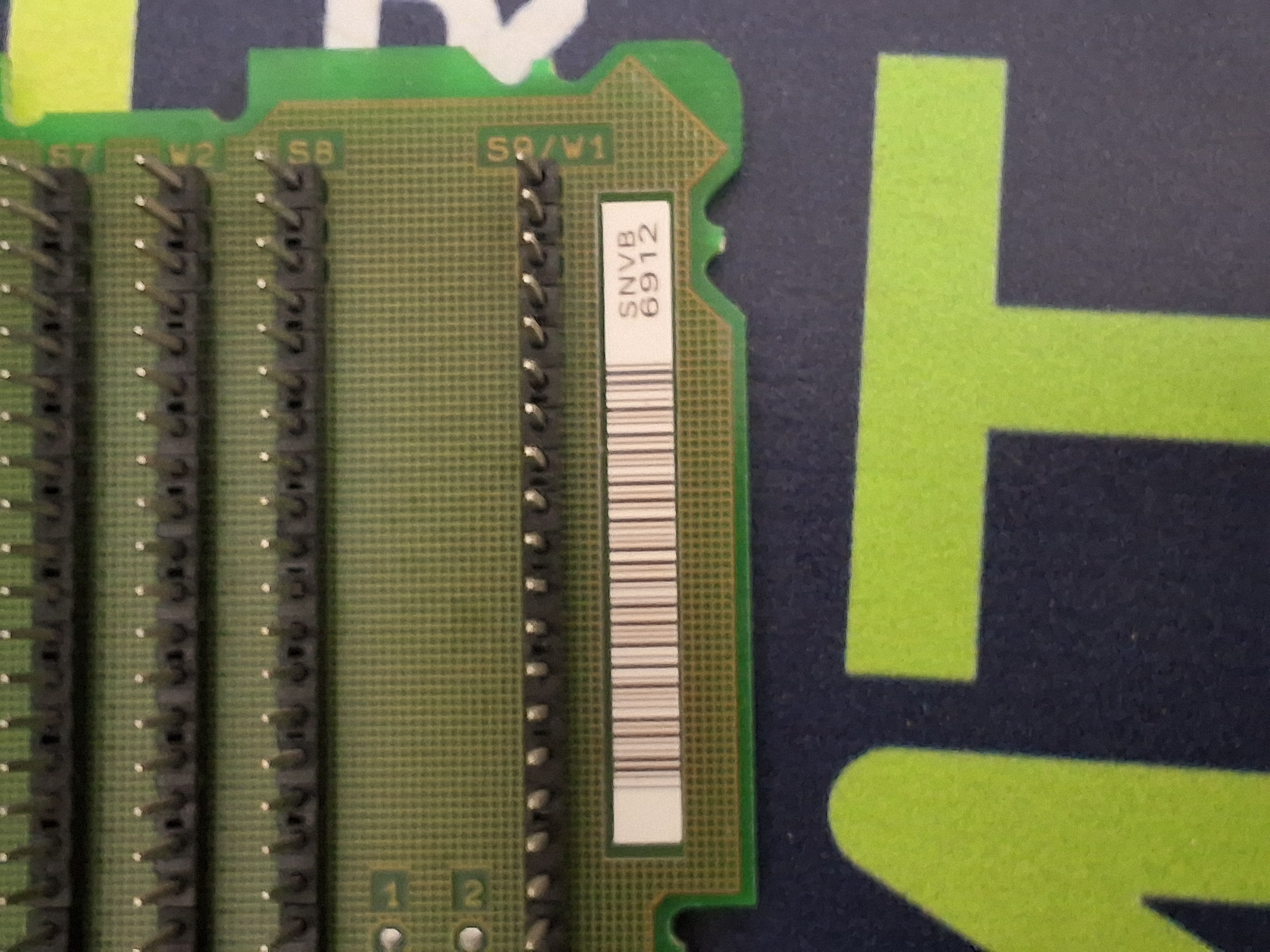Used PHOENIX CONTACT ELECTRONICS IMC710 BACKPLANE BOARD