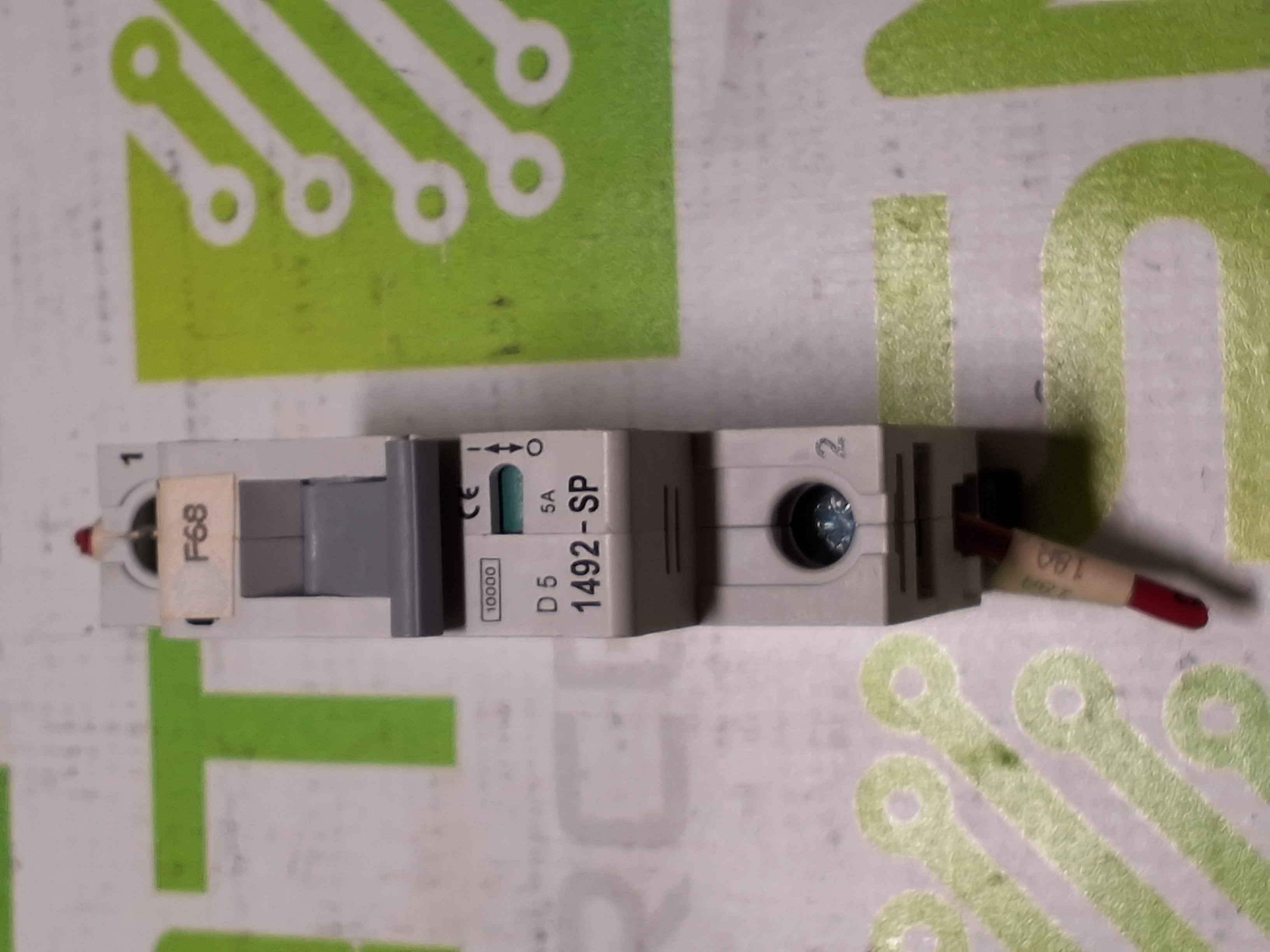 Used ALLEN-BRADLEY 1492-SP1D050 CIRCUIT BREAKER