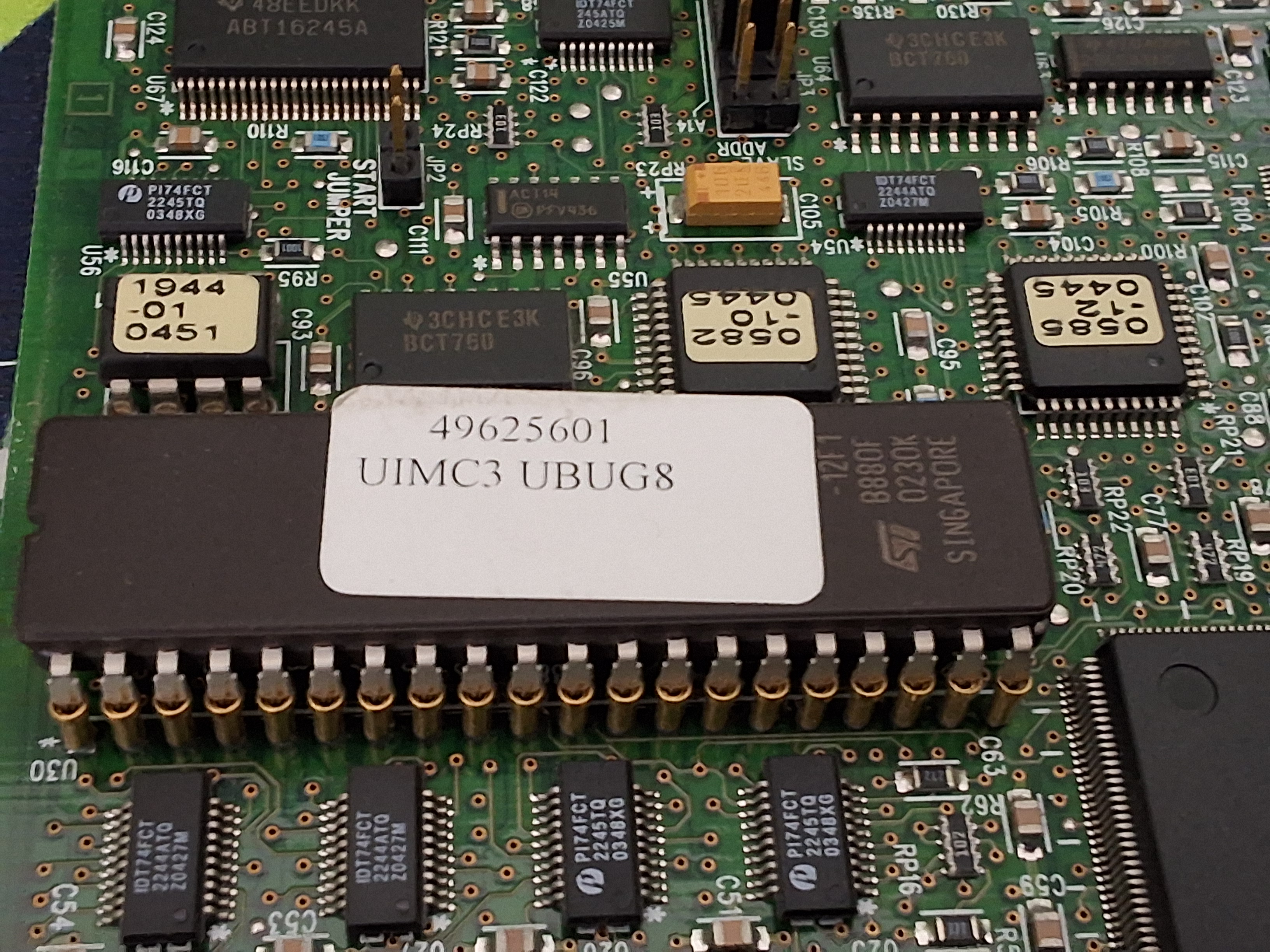Used RADISYS 067-02389-0001 AXIS MOTION CONTROL BOARD 49625601